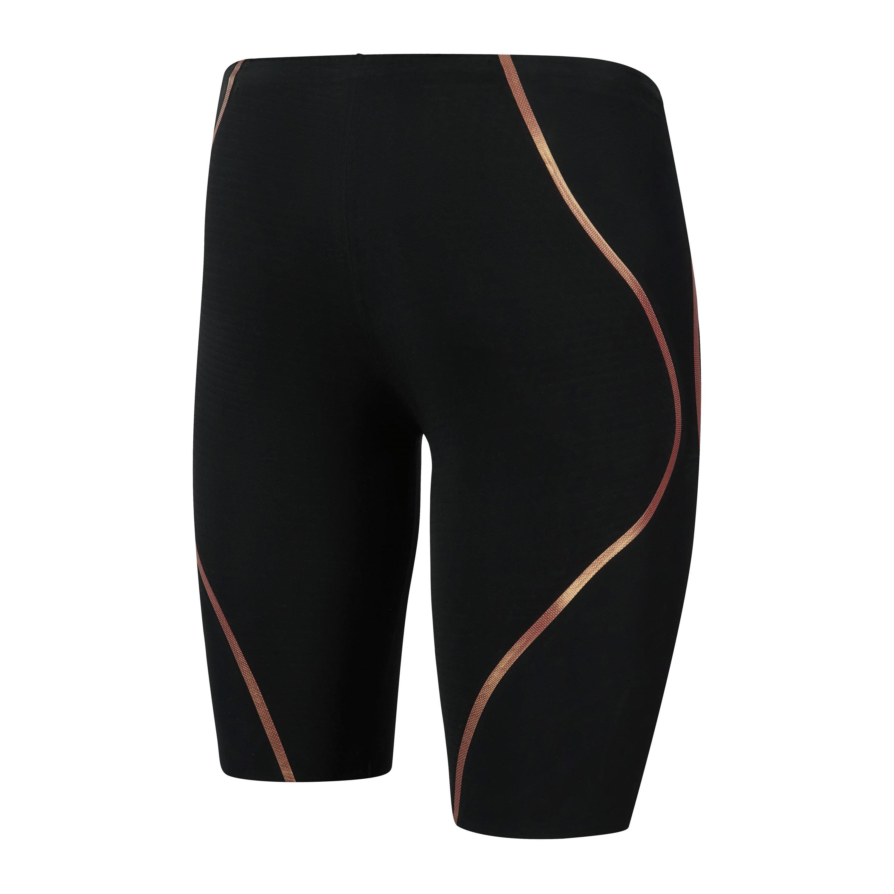 Noir/Or - Speedo - Fastskin LZR High Waisted Intent Jammers Mens - 2