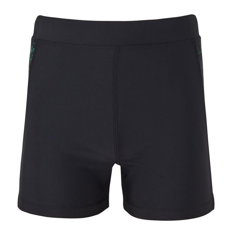 Noir/Vert - Slazenger - Splice Swimming Shorts Junior Boys - 3