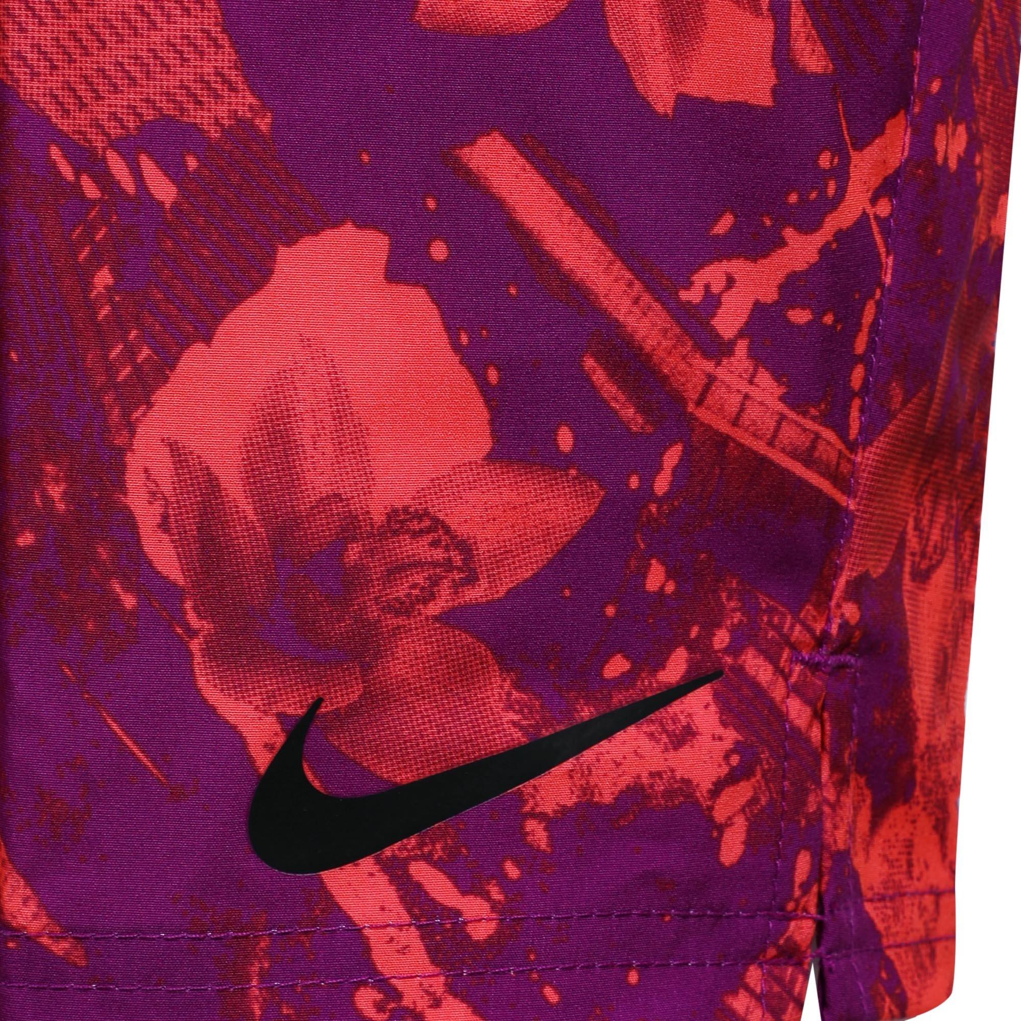 Bold Berry - Nike - Floral 9inch Volley Shorts Mens - 3