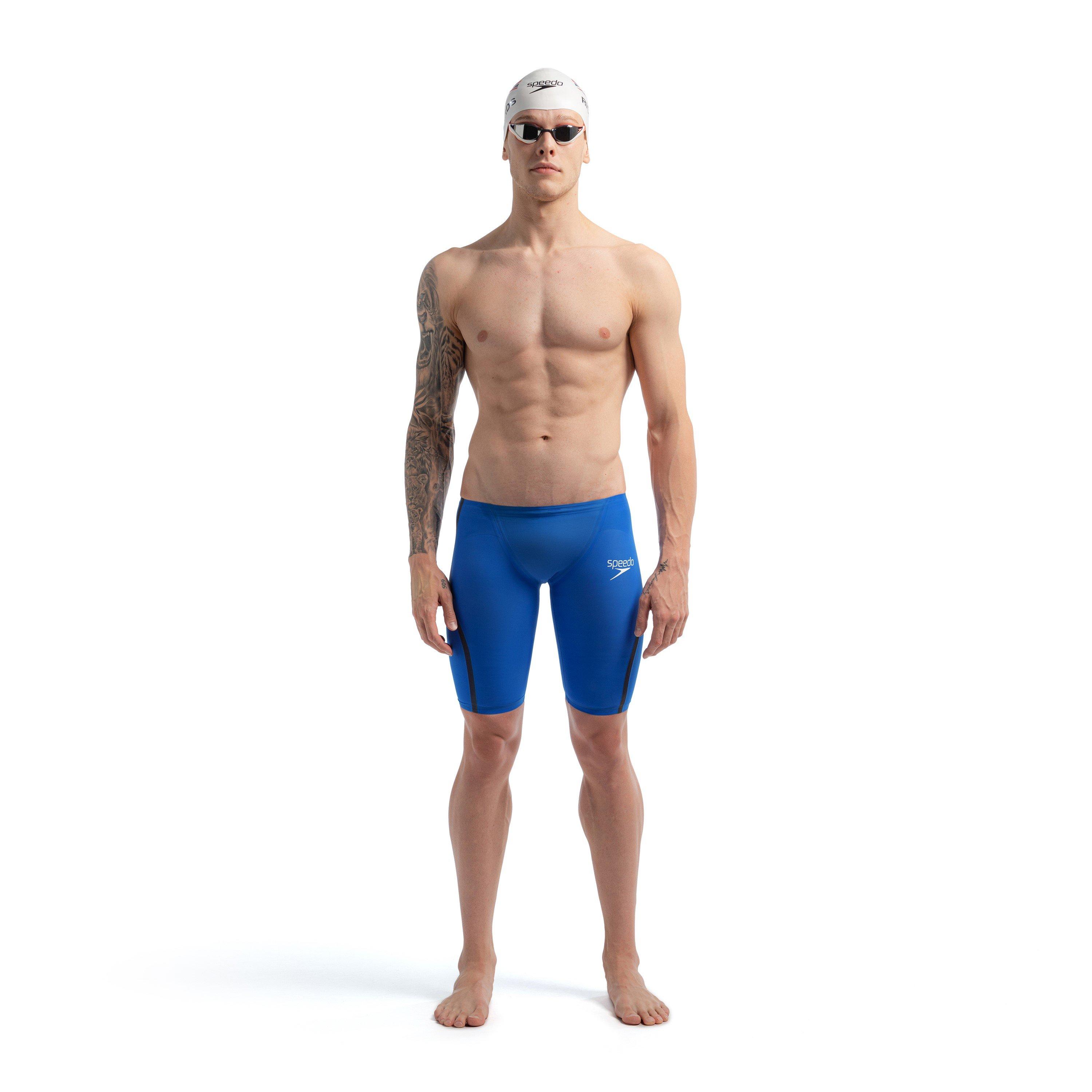 Blauw - Speedo - Fastskin LZR Pure Intent 2.0 Swim Jammers Mens - 5