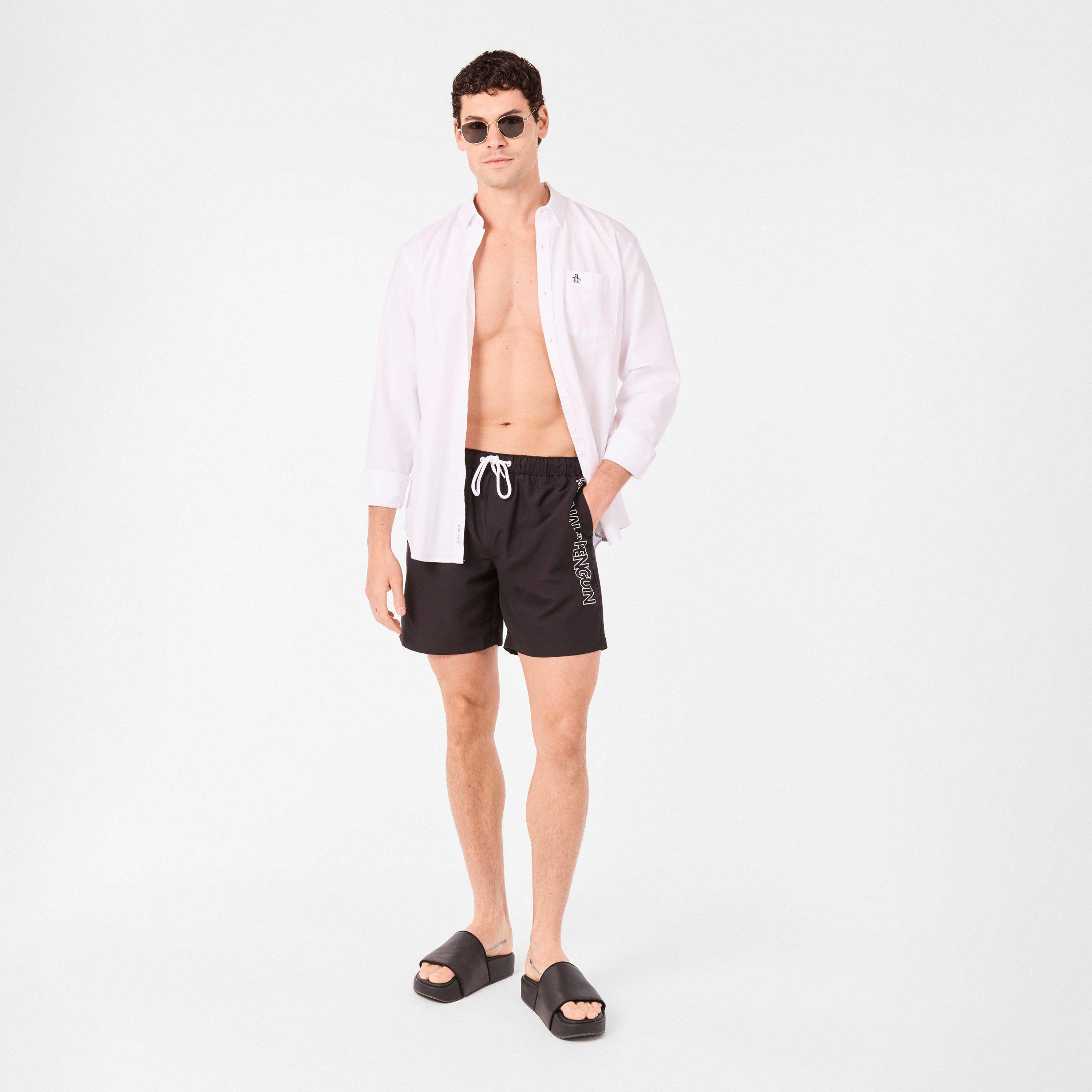 True Black - Original Penguin - Swim Shorts - 6