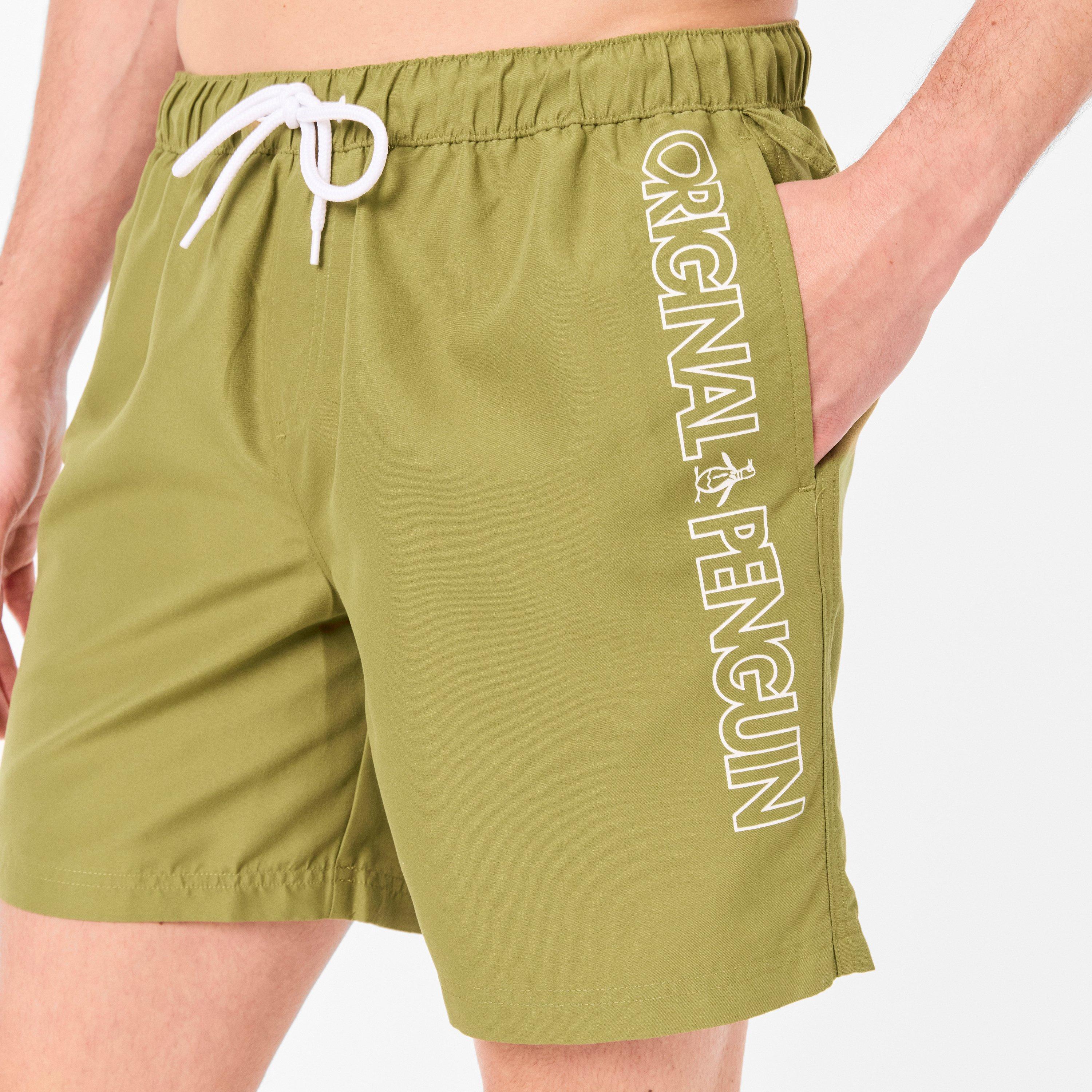 Olive Branch - Original Penguin - Men's Swim Shorts - 5