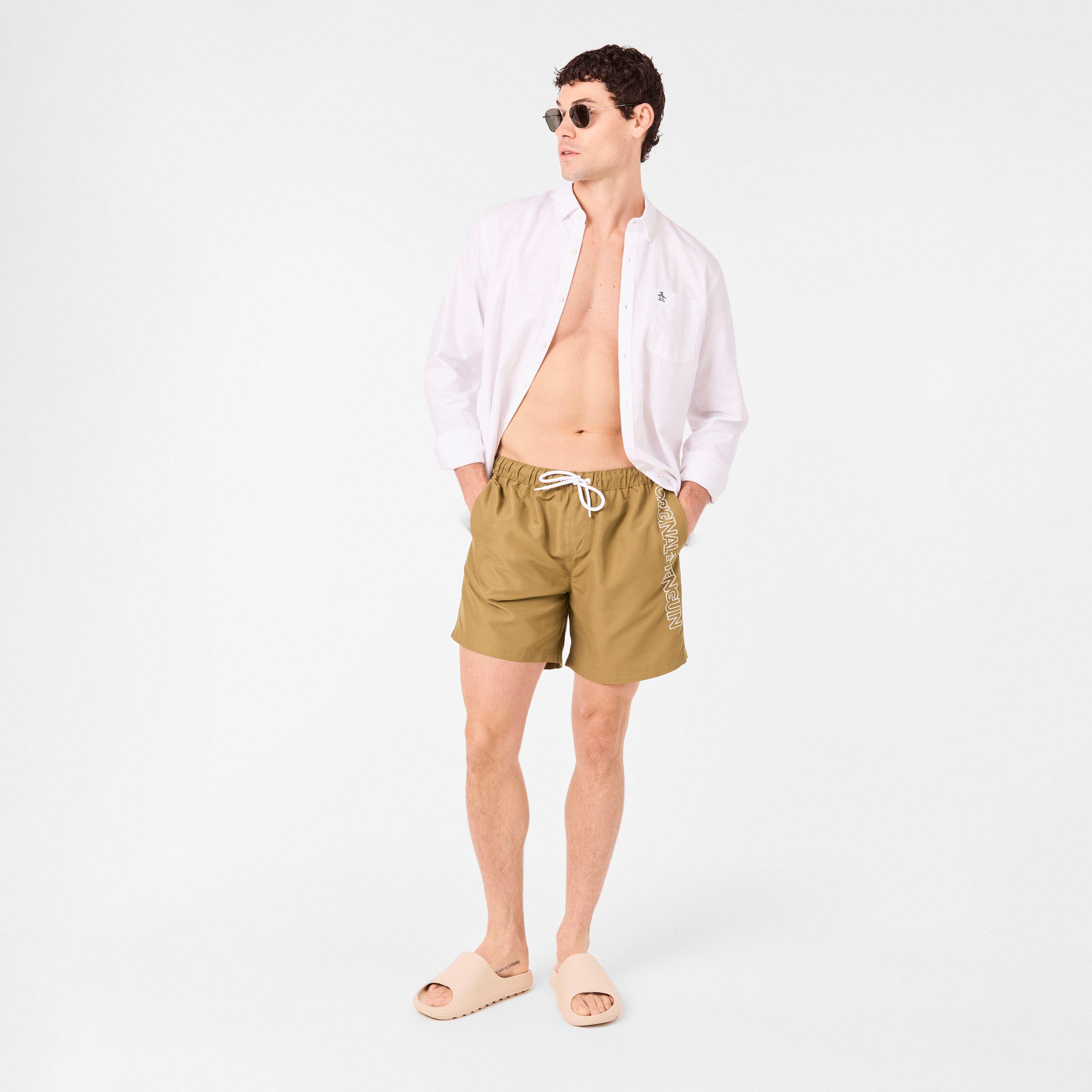 Olive Branch - Original Penguin - Men's Swim Shorts - 6