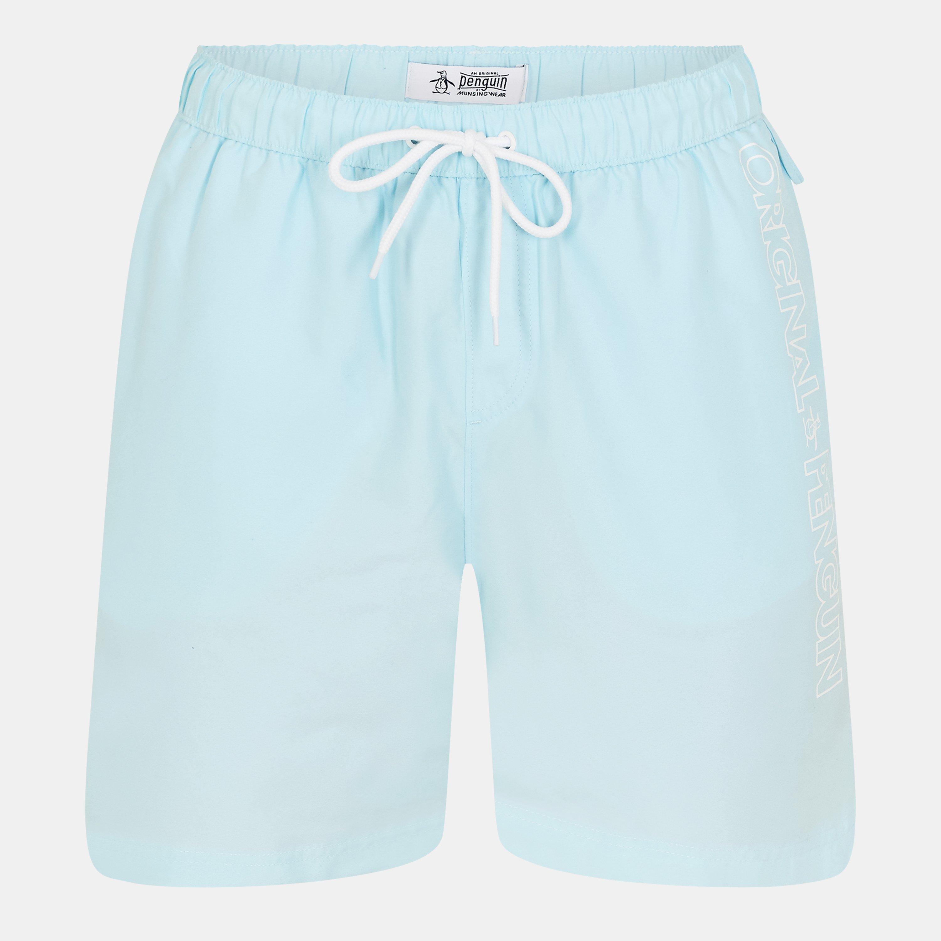 Original Penguin Men's Swim Shorts - Omphalodes - Large