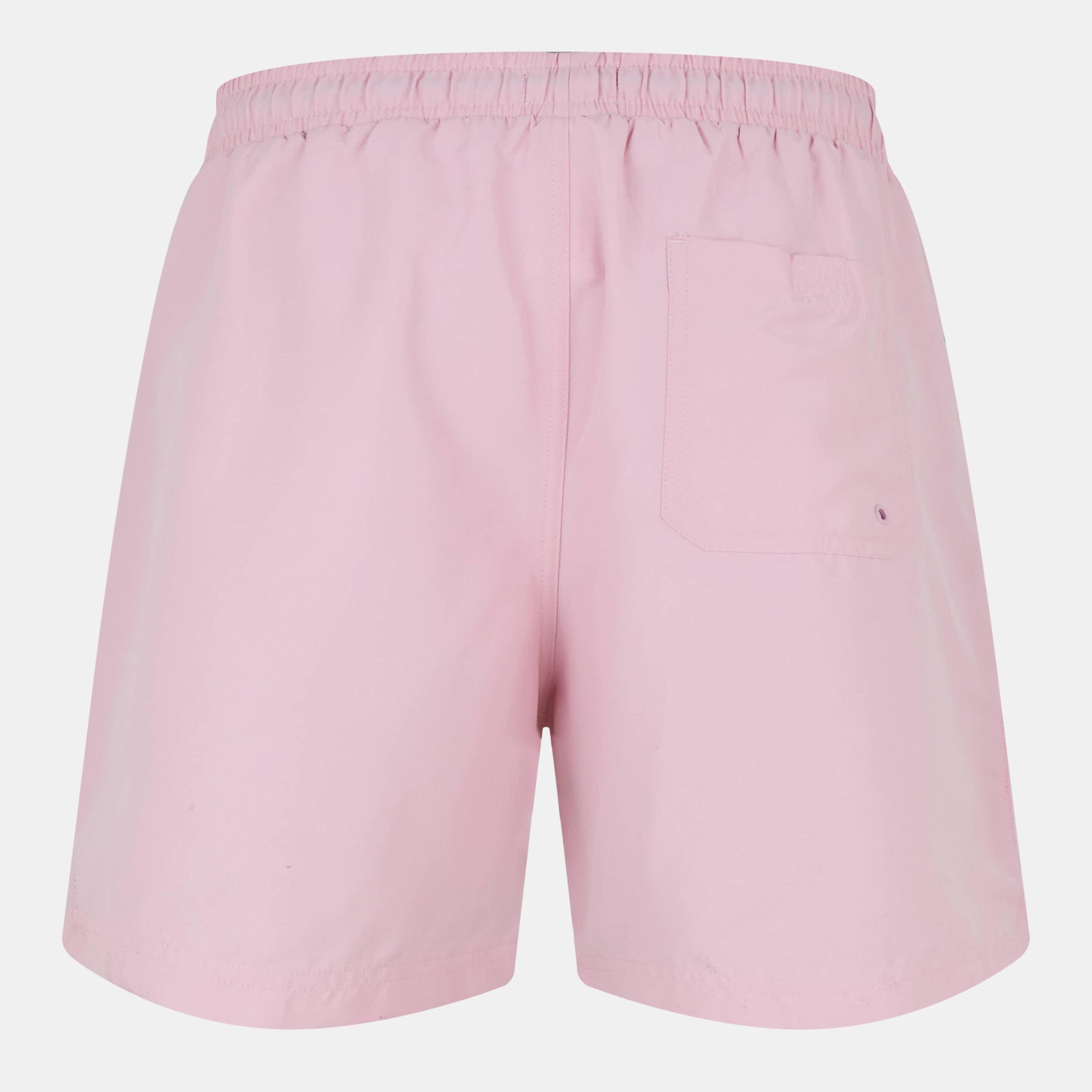 Coral Blush - Farah - Owen Plain Swim Shorts - 2