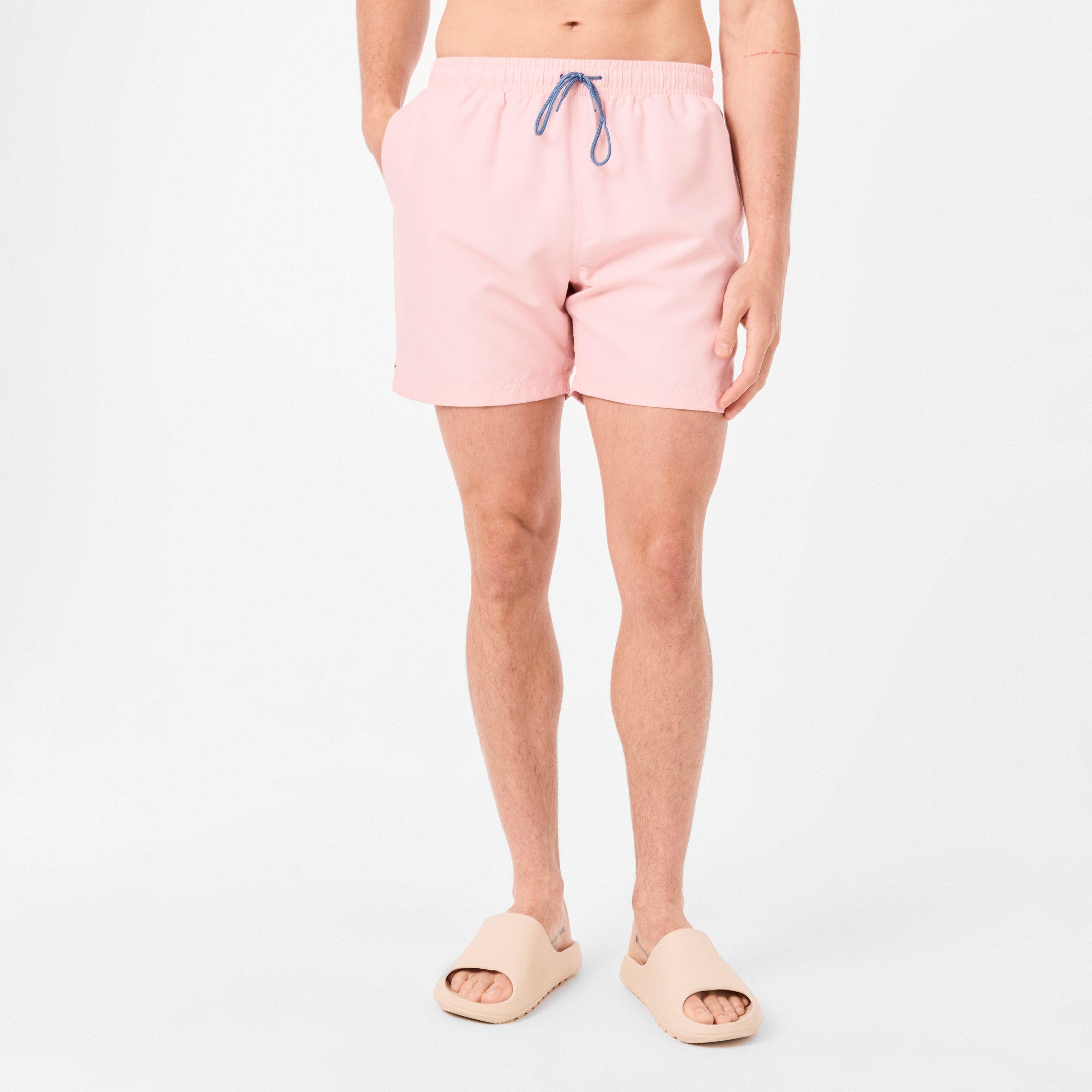 Coral Blush - Farah - Owen Plain Swim Shorts - 3