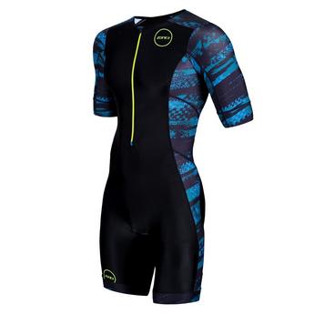 Zone3 Activate+ Short Sleeve Trisuit- Stealth Speed