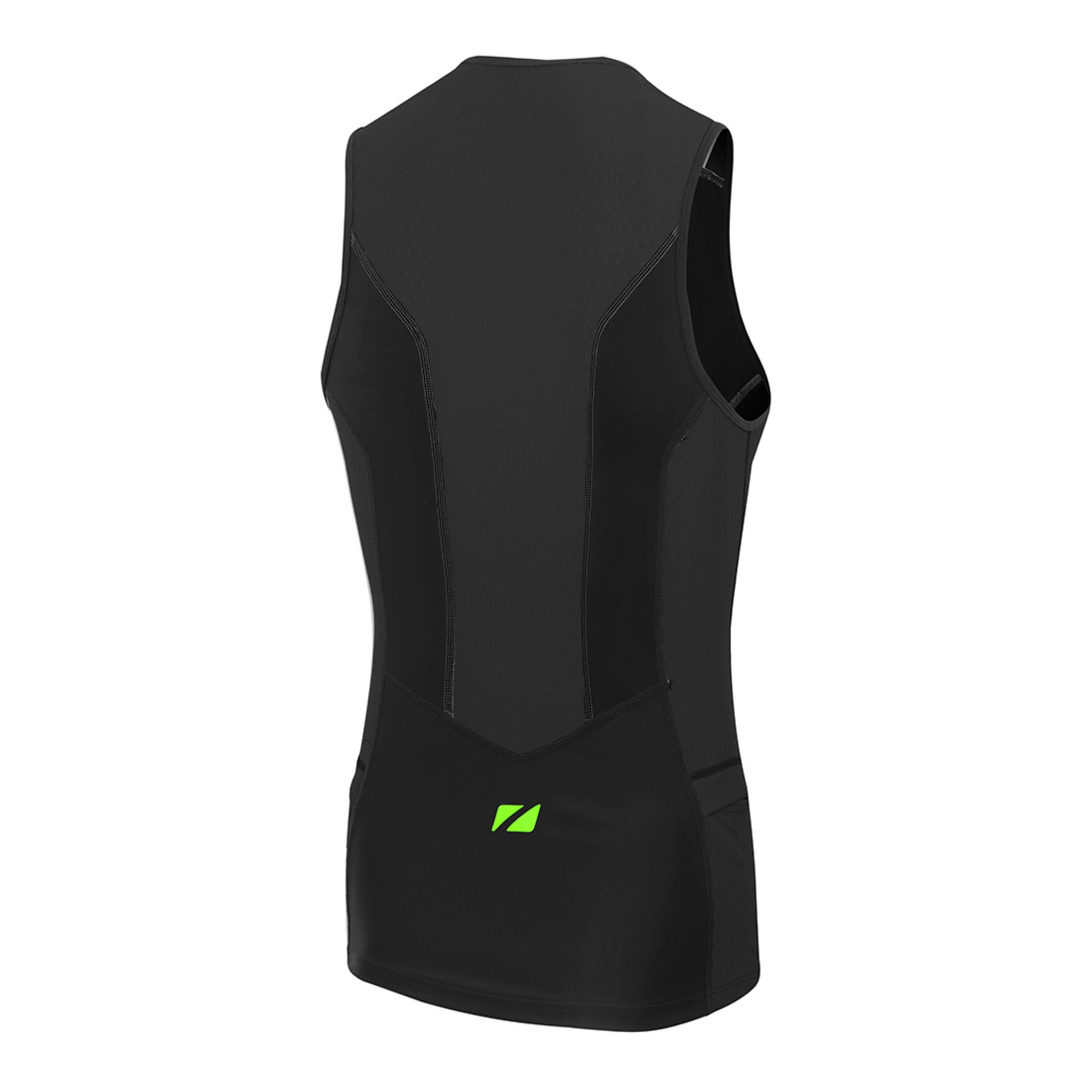 Black/Green - Zone3 - Men's Aquaflo+ Tri Top - 2