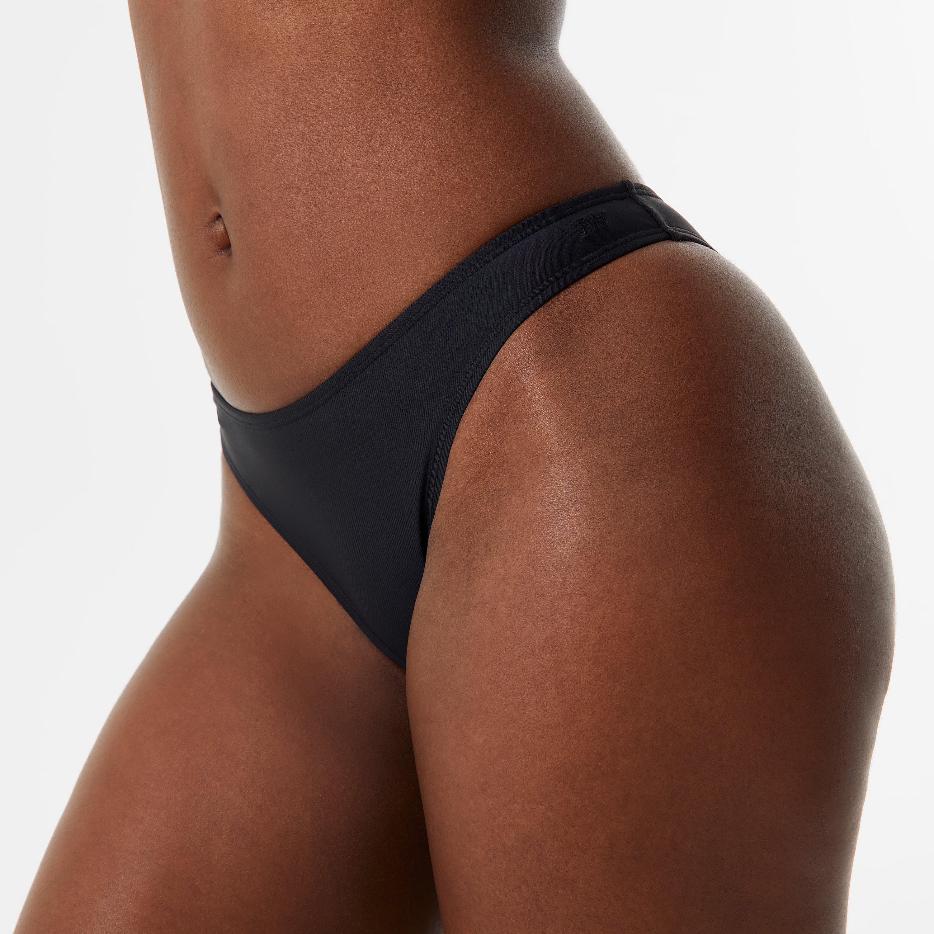 Black - Jack Wills - High Waist Tanga Pant - 3