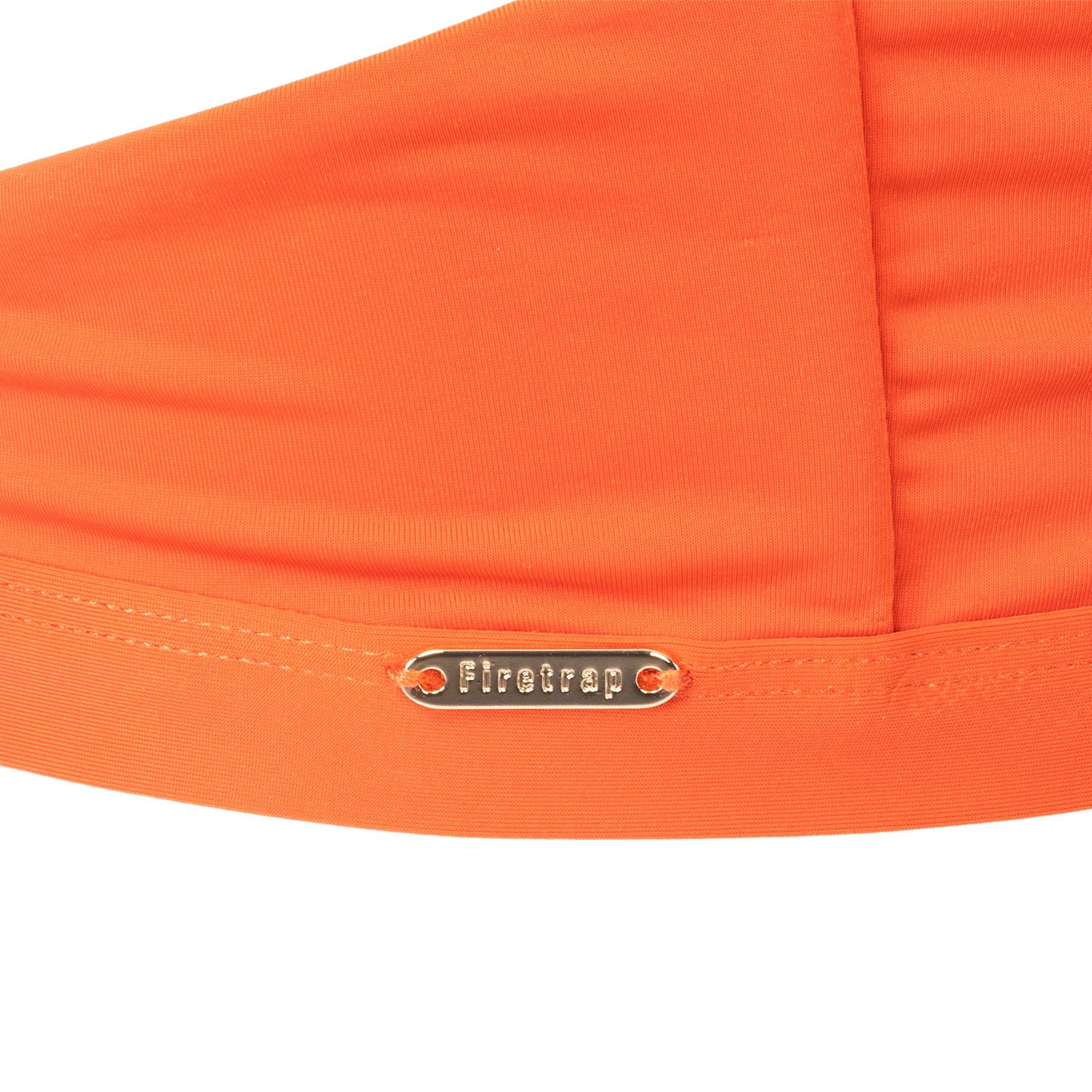 Orange - Firetrap - Plunge Top - 6