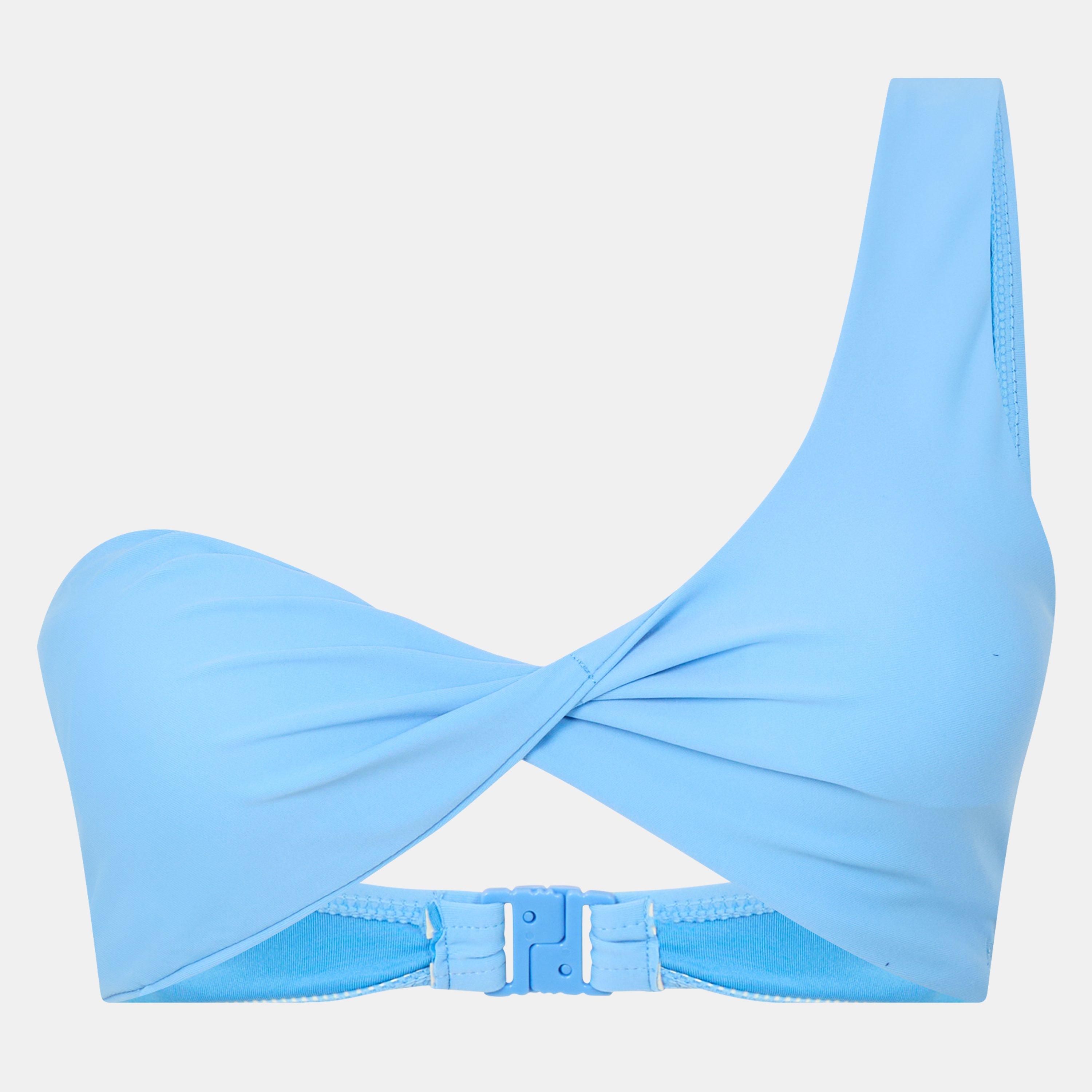 Marina - Jack Wills - Asymmetric Twist Front Bikini Top Womens - 1