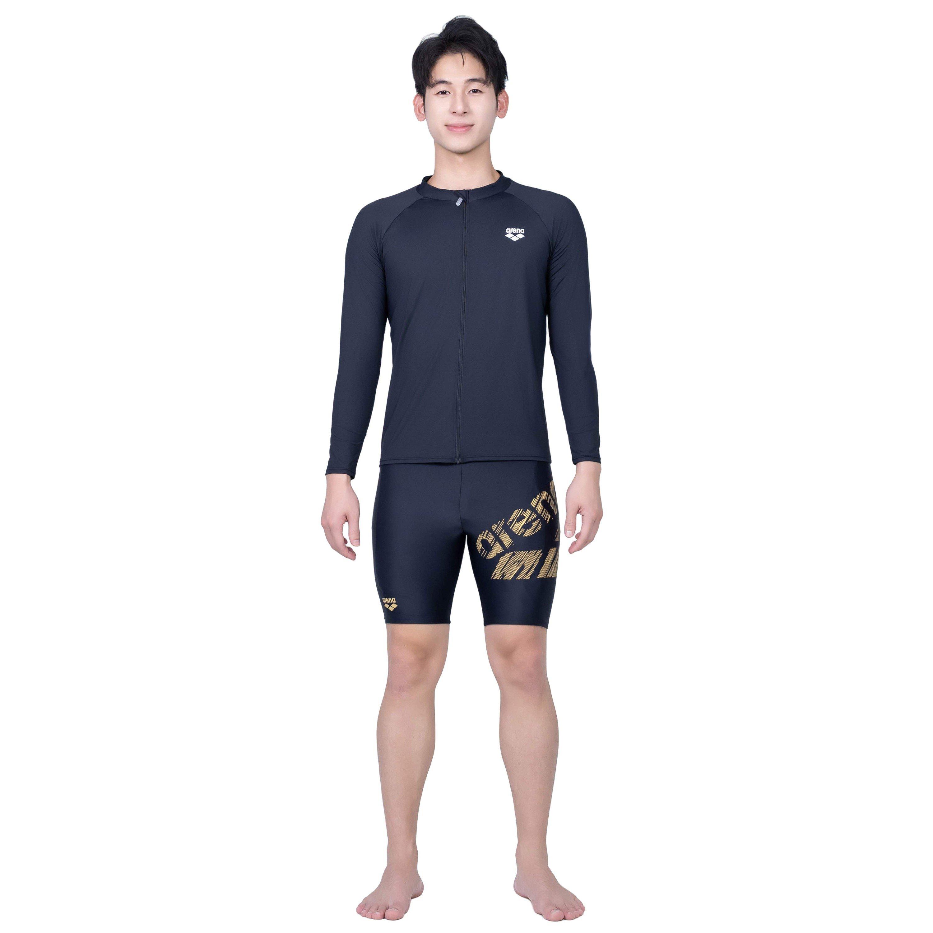 Black/Gold - Arena - Men's 42cm Jammers - 4