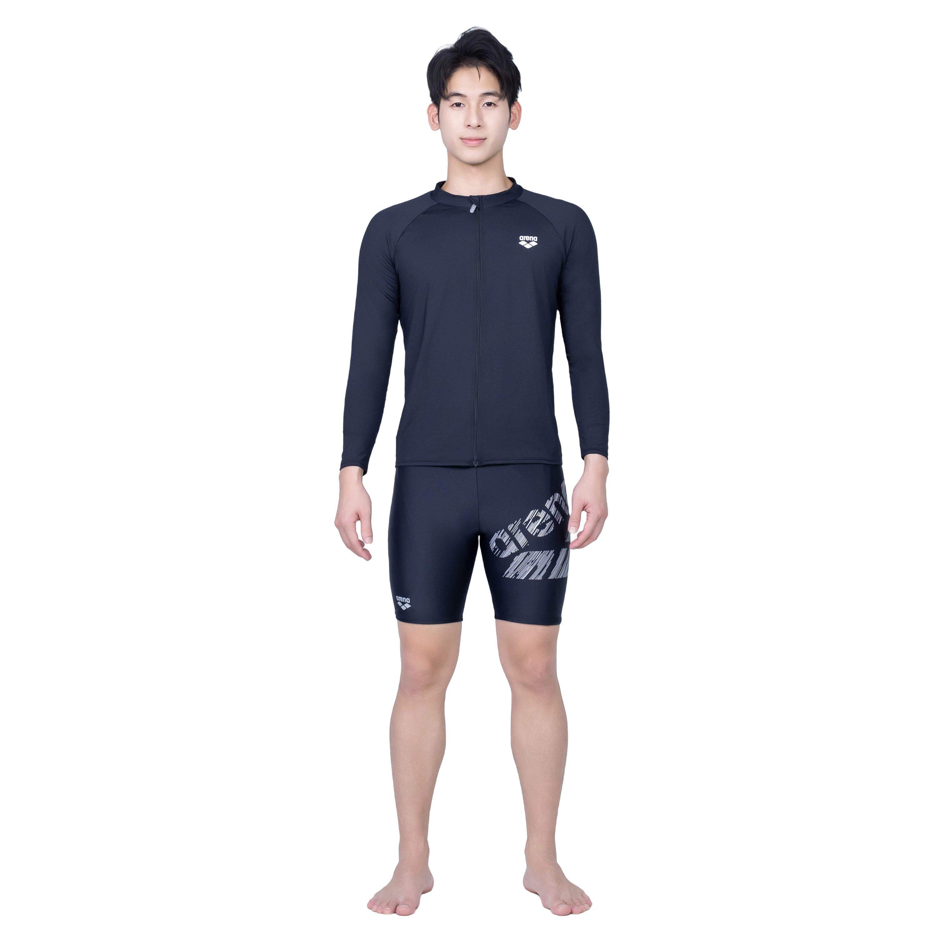 Black/Silver - Arena - Men's 42cm Jammers - 4