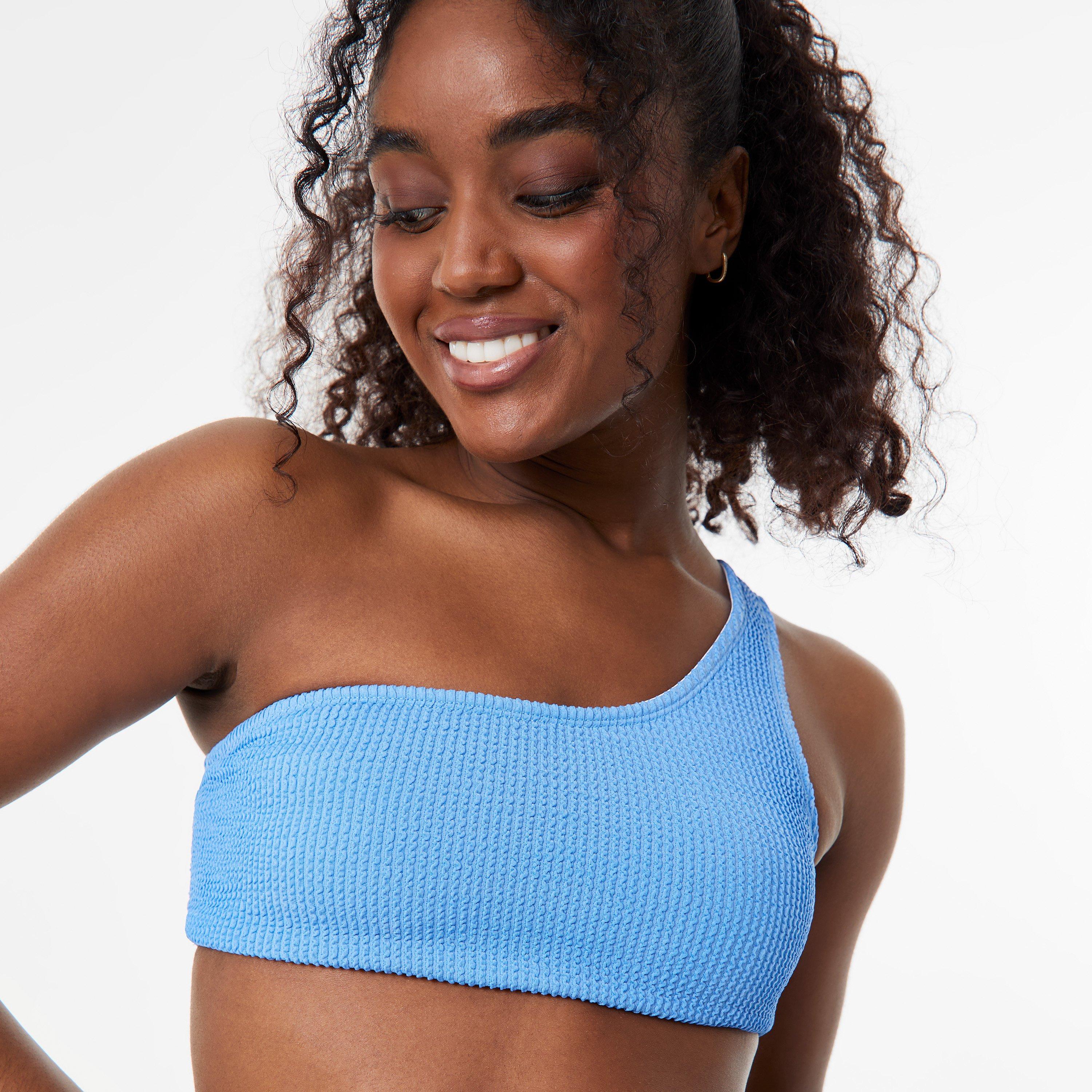 Marina - Jack Wills - Asymmetric Crinkle Bikini Top - 3