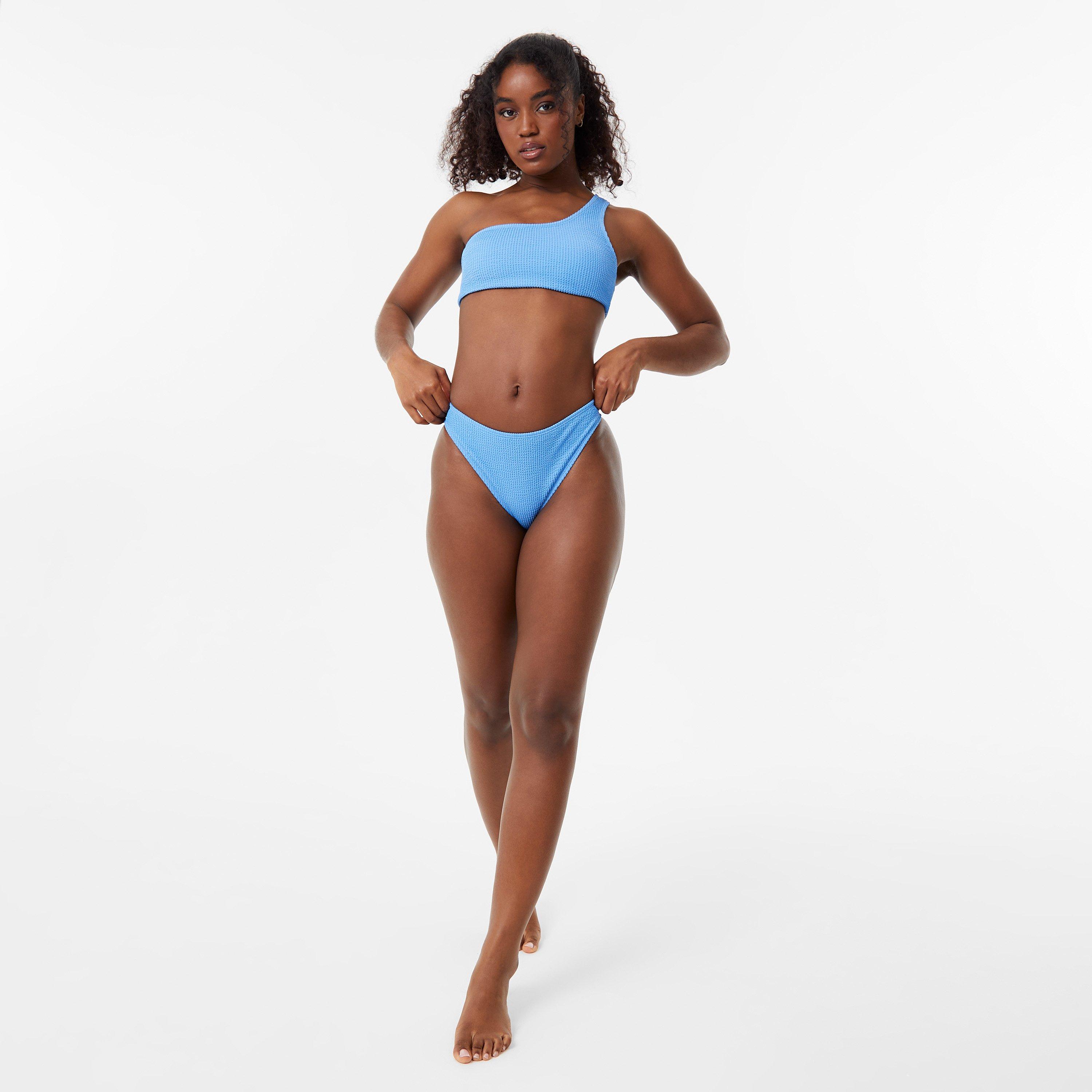 Marina - Jack Wills - Asymmetric Crinkle Bikini Top - 4