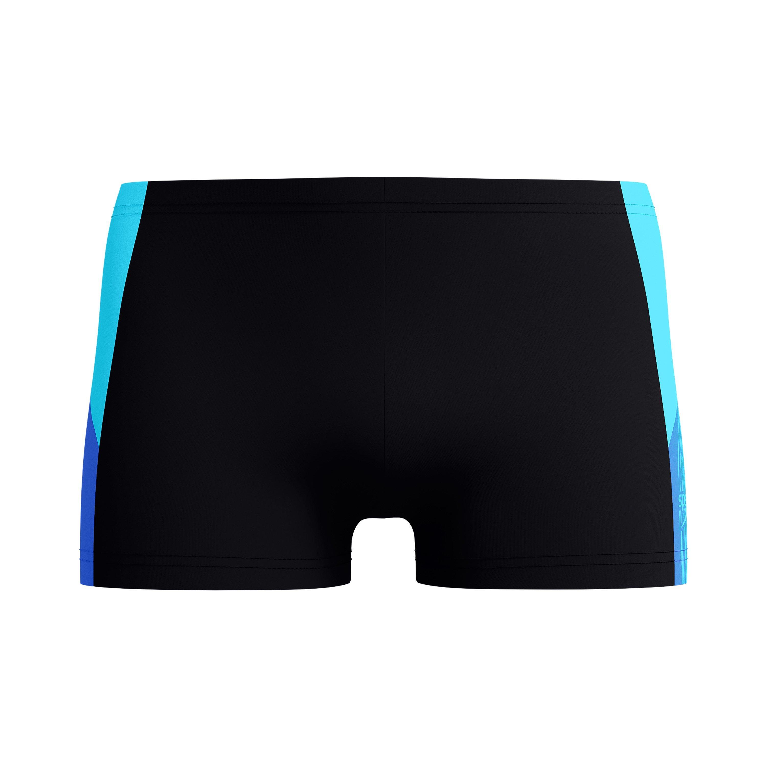 Speedo Men's Dive Swimming Trunks - Blk/Cobalt - Small