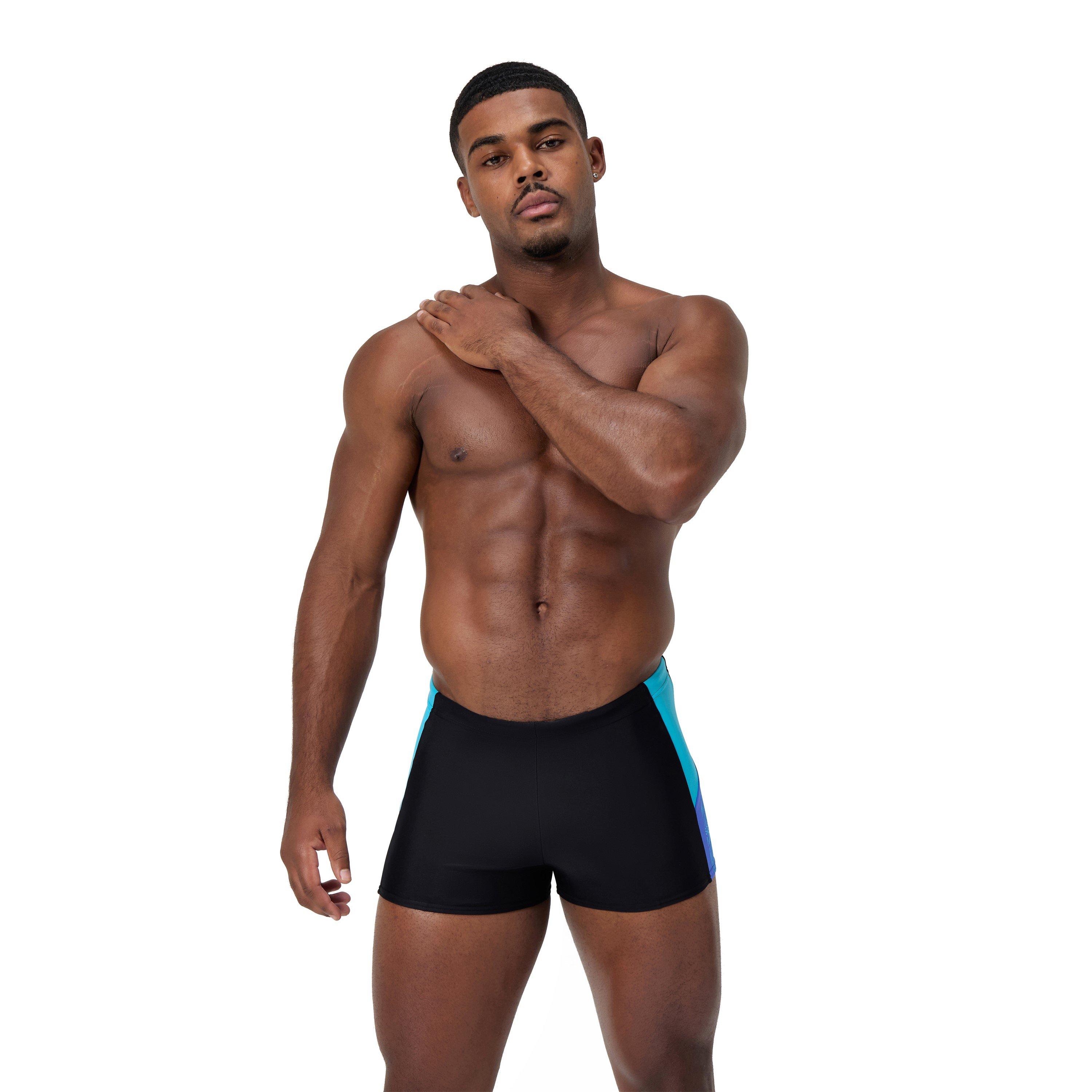 Preto/Cobalto - Speedo - Dive Swimming Trunks - 3