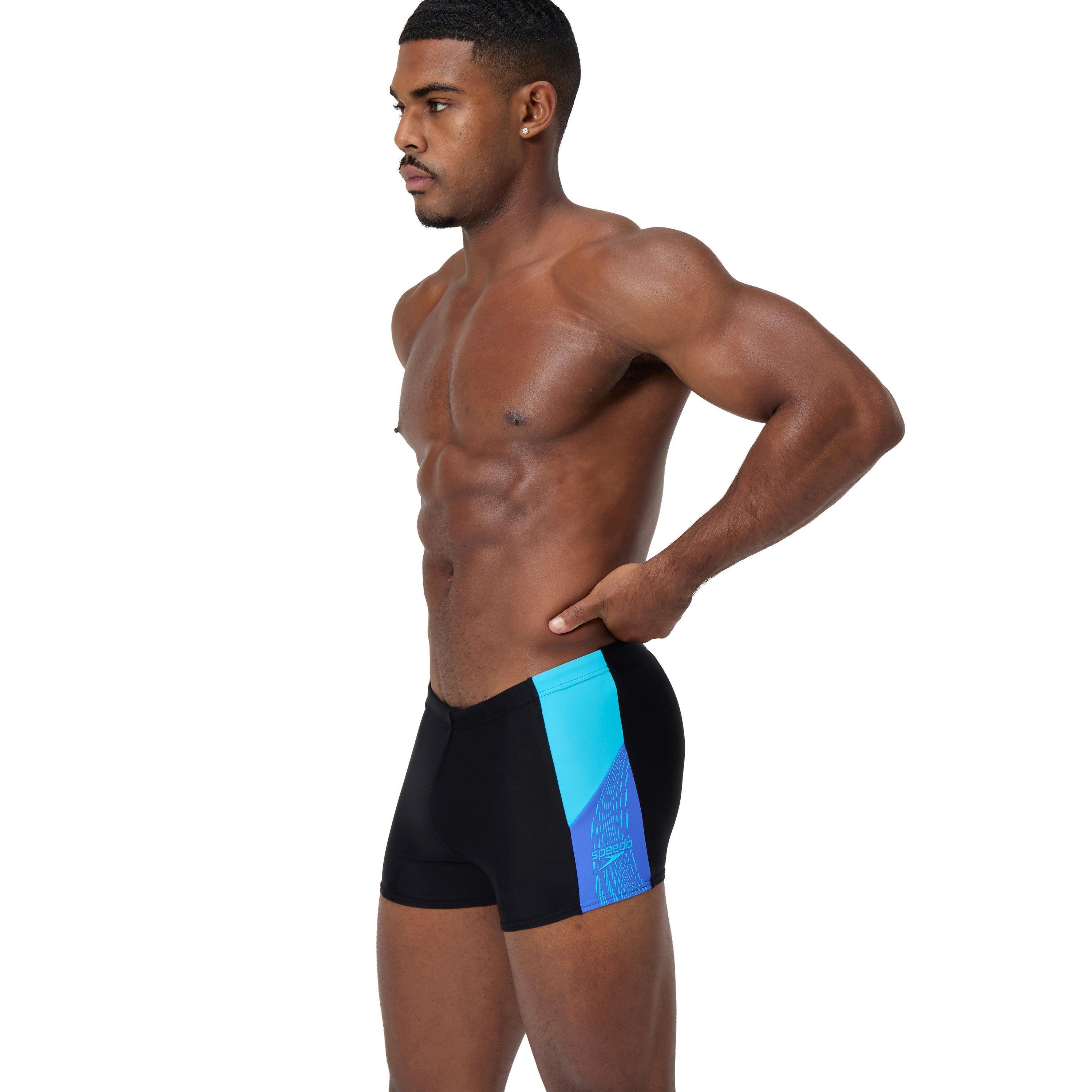 Preto/Cobalto - Speedo - Dive Swimming Trunks - 4