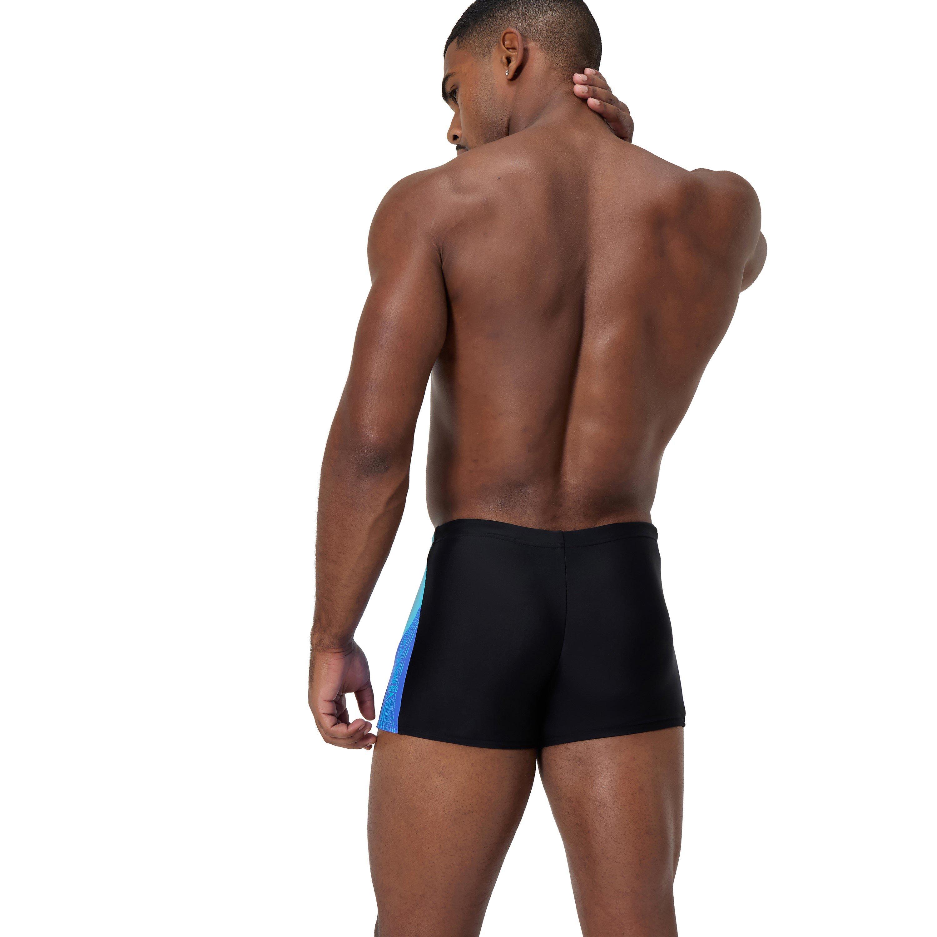 Preto/Cobalto - Speedo - Dive Swimming Trunks - 5