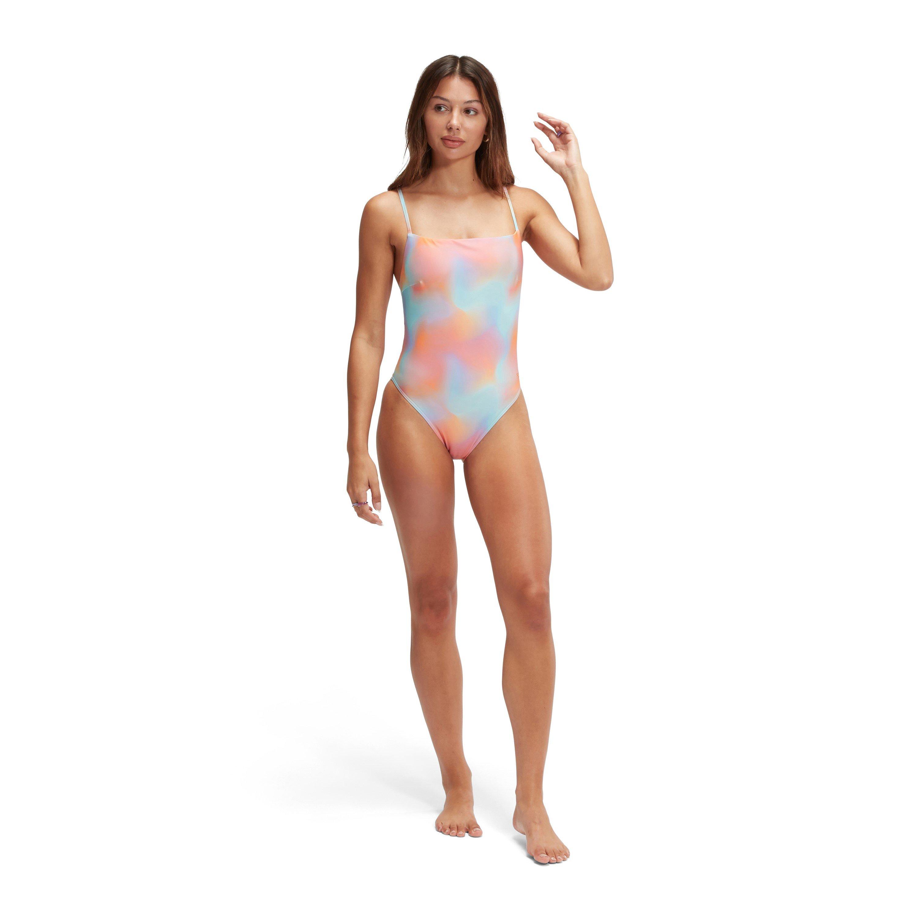 Blauw/Oranje - Speedo - One Piece Swimsuit - 2