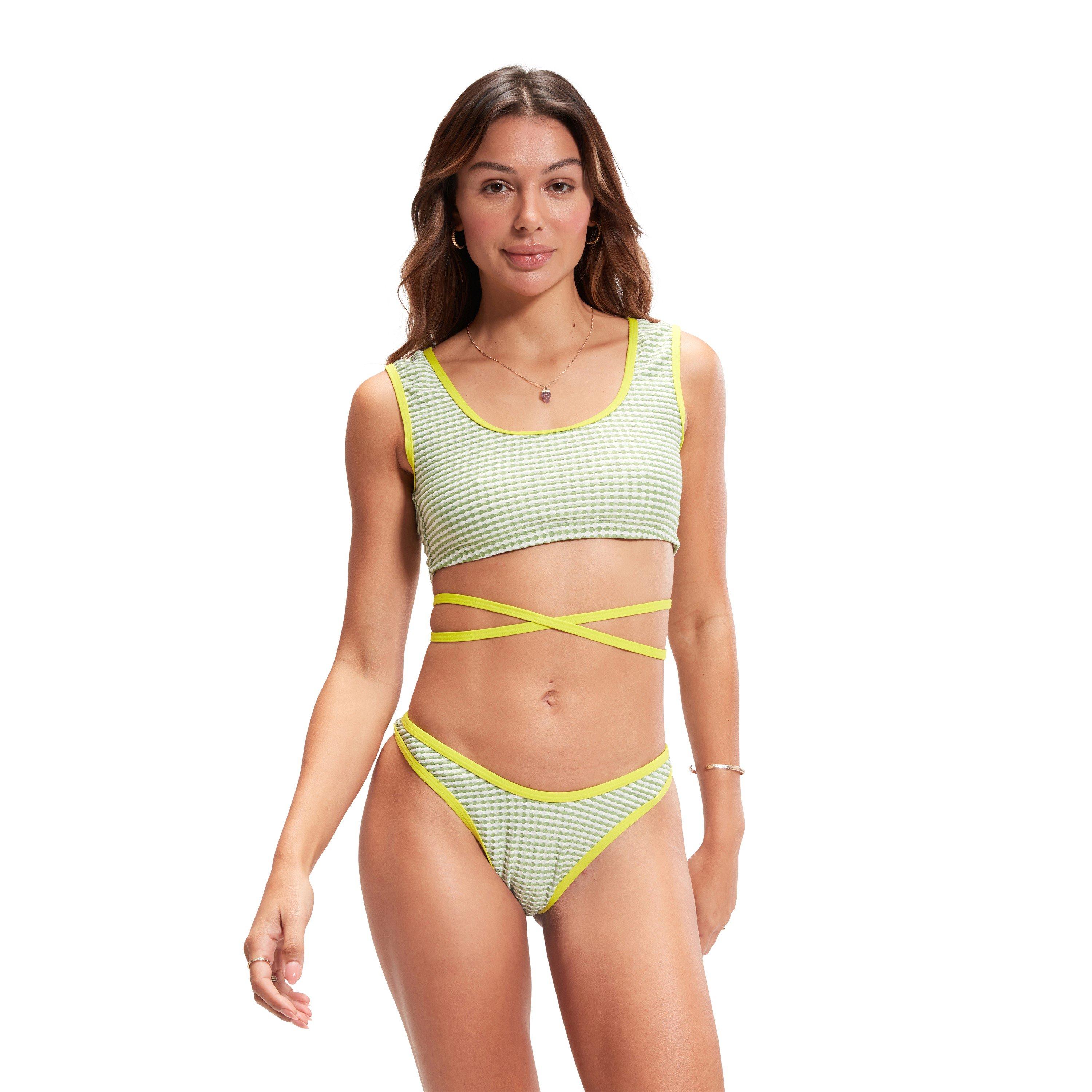Multi - Speedo - Performance Wrap Bikini Top - 2