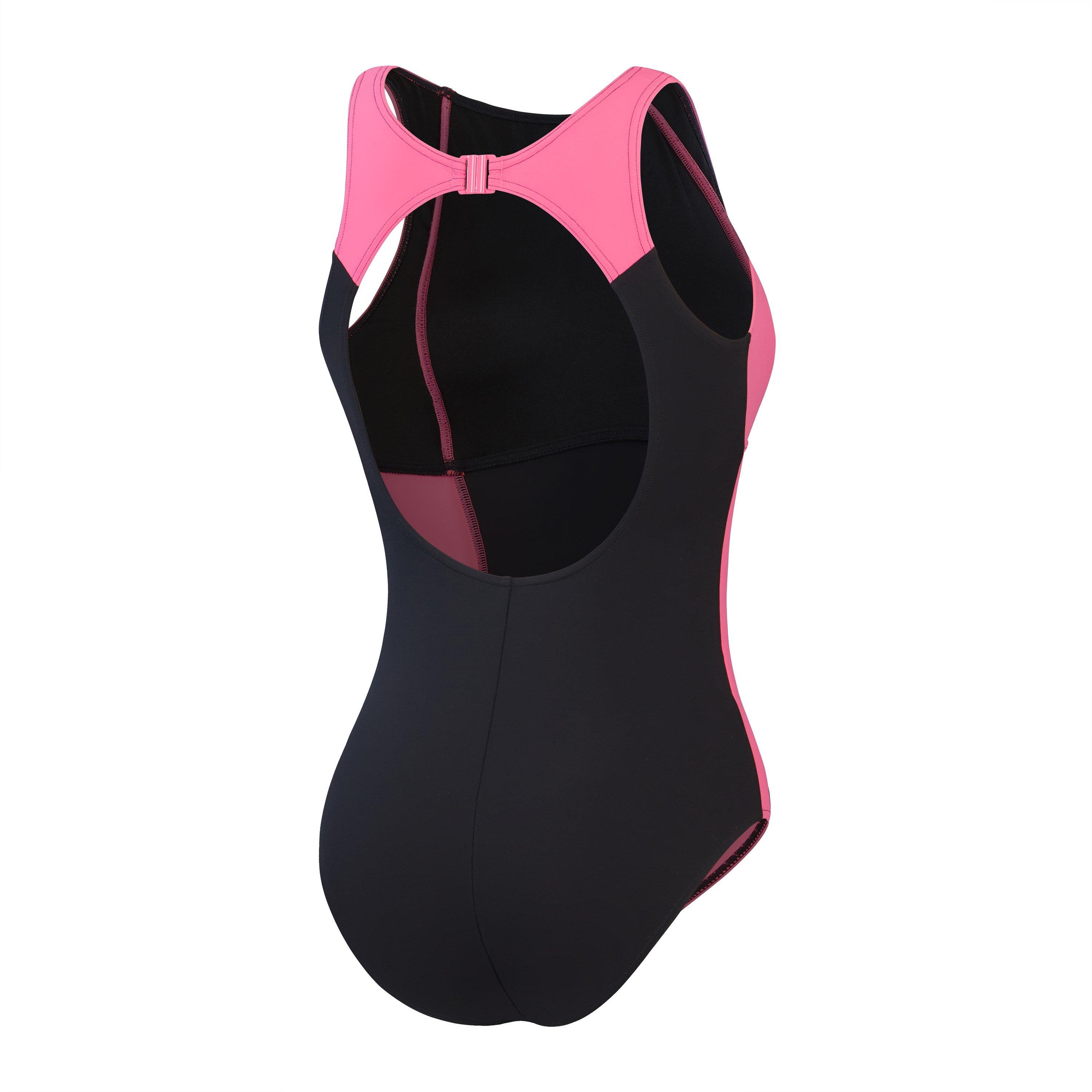 Bleu/Rose - Speedo - One Piece Swimsuit - 6