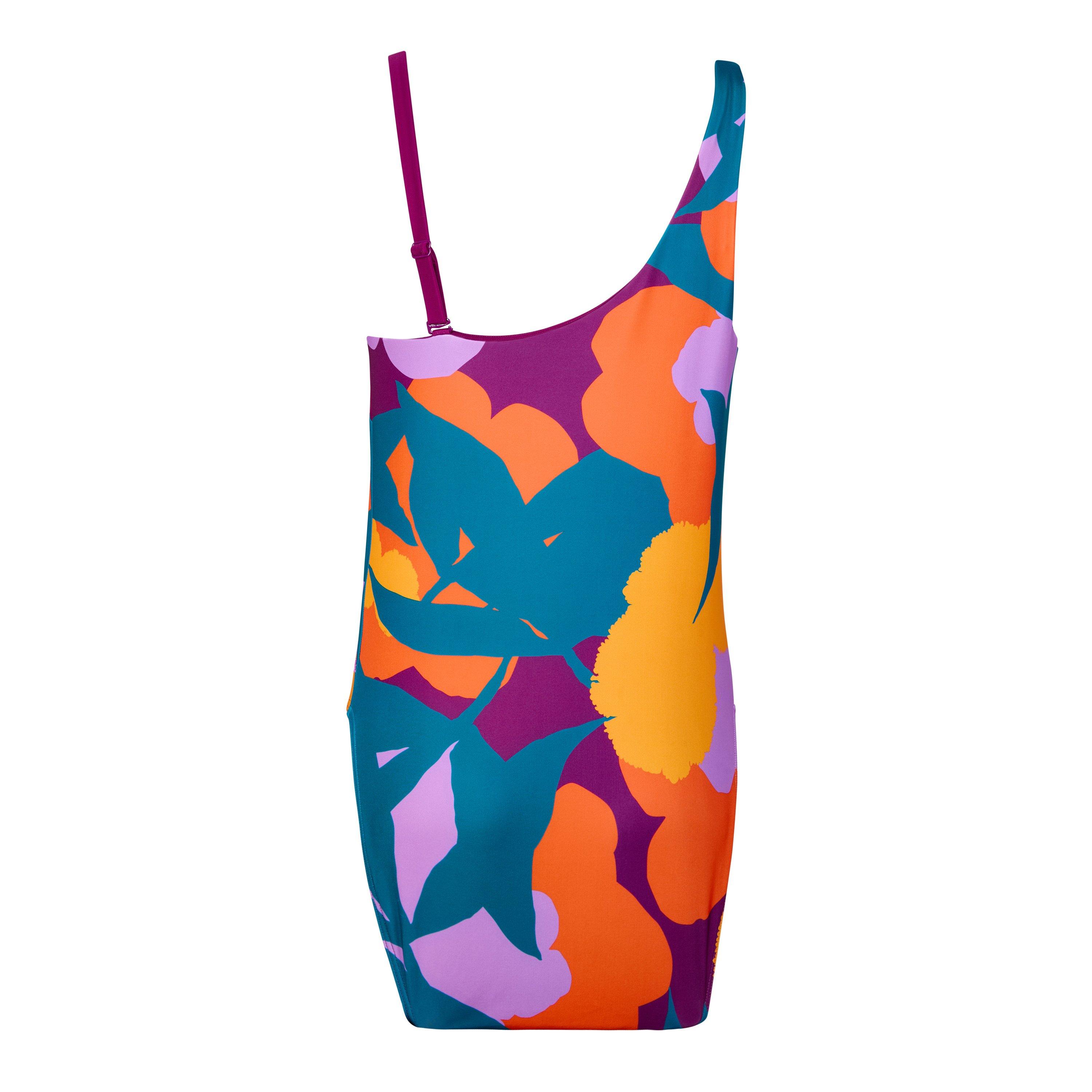 Groen/Oranje - Speedo - One Piece Swimsuit - 7