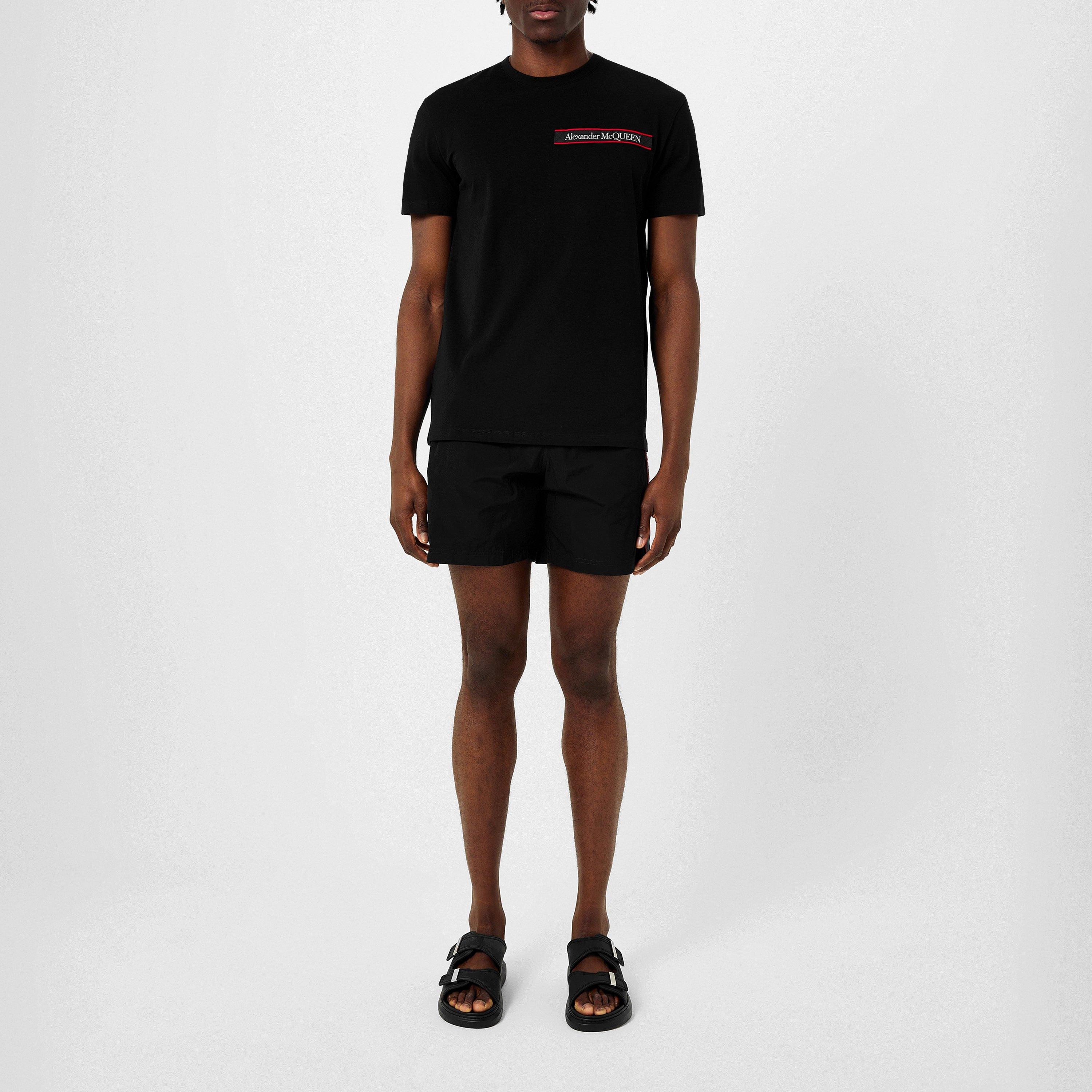 Black 1000 - Alexander McQueen - Selvedge Swim Shorts - 4
