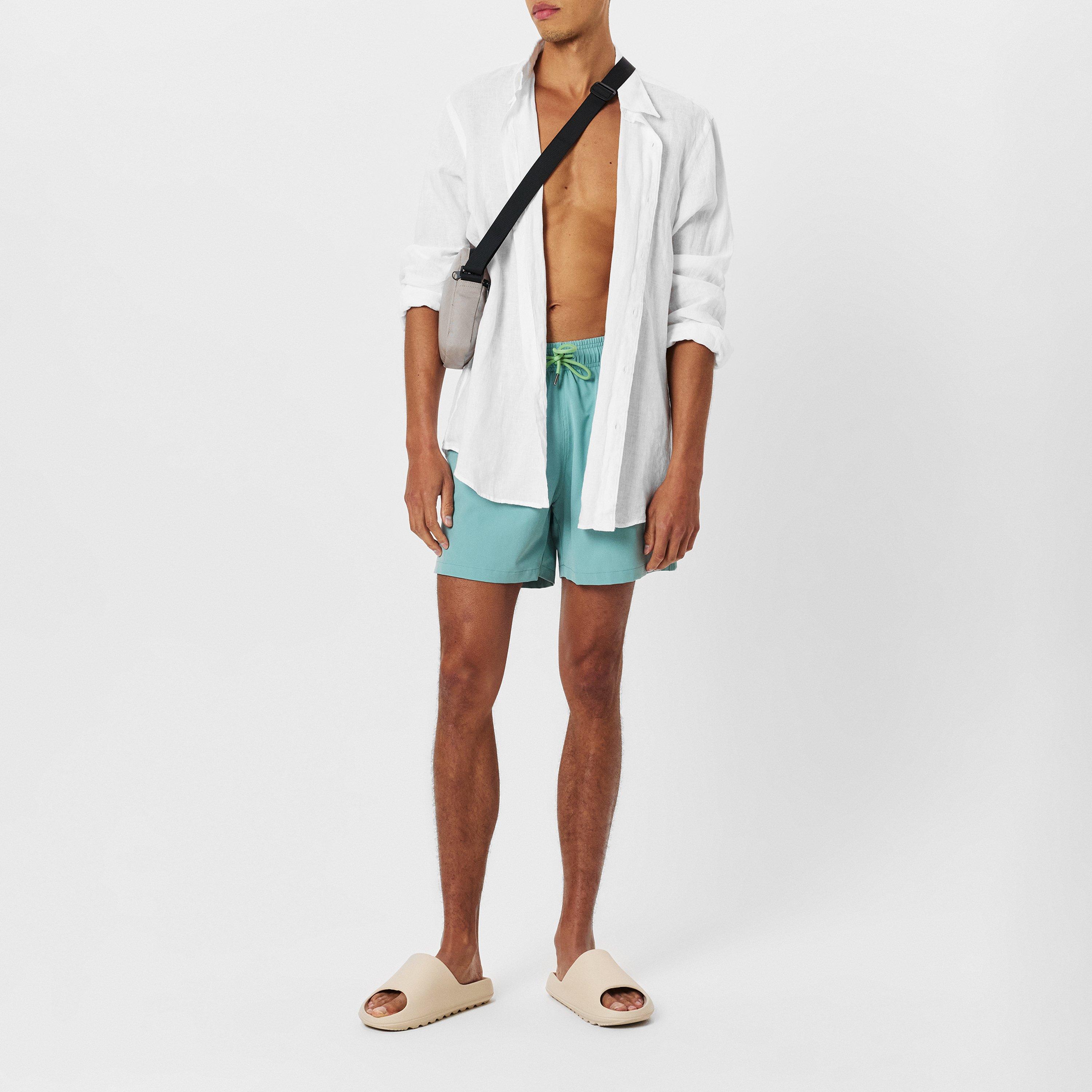 Light Green 60 - Pal Zileri - Men's Beach Swim Shorts - 6