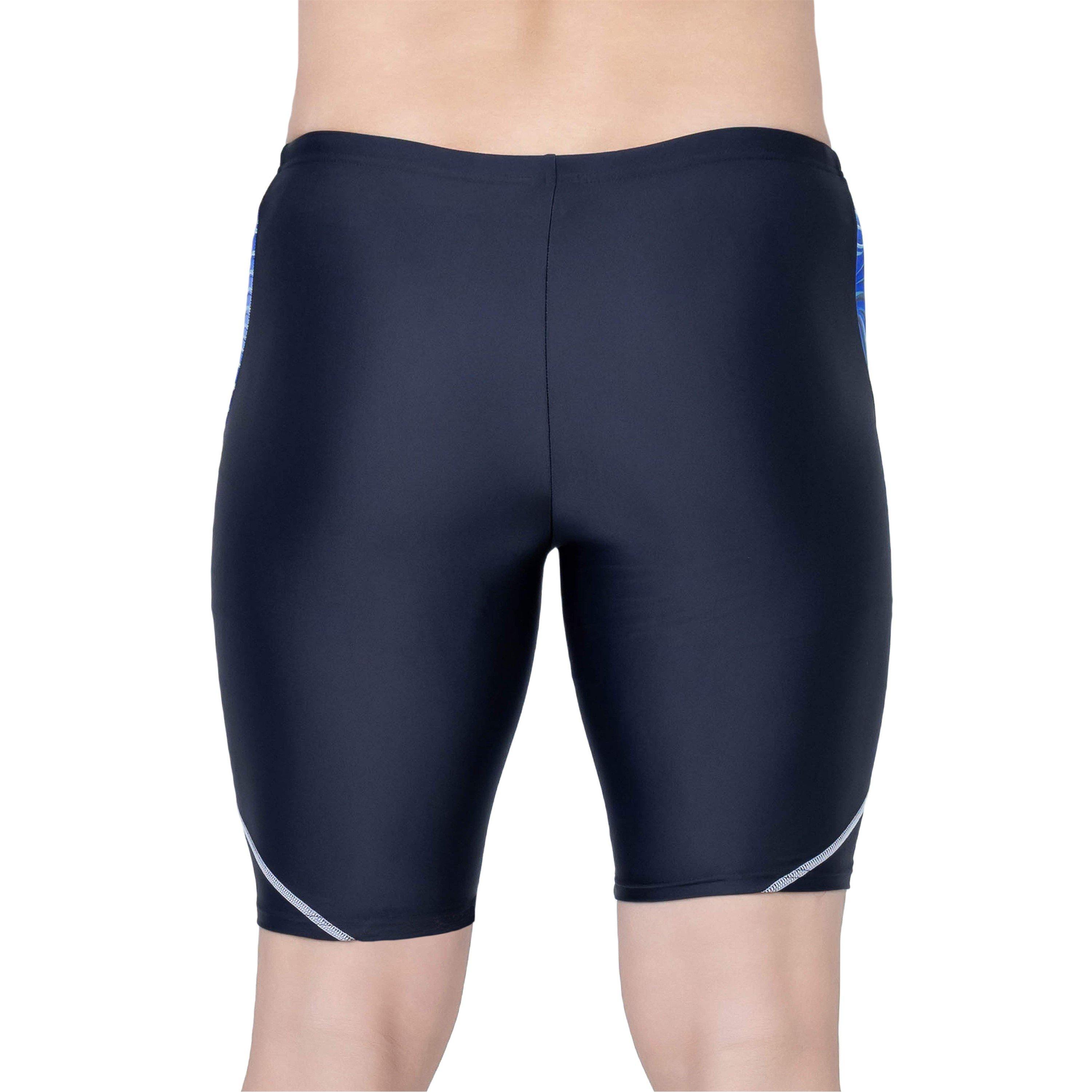 Black/Blue - Arena - Men's 42cm Jammers - 3