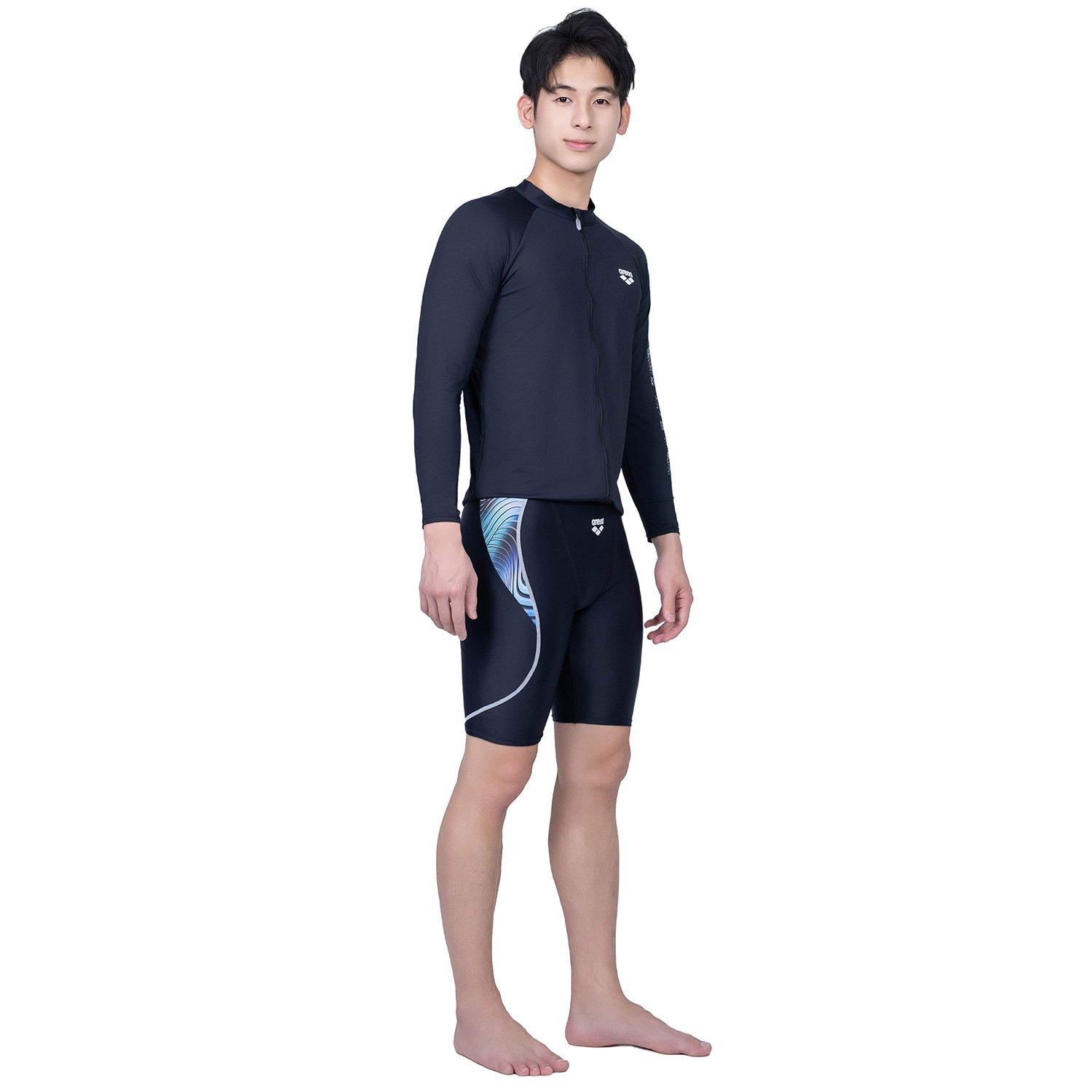 Black/Silver - Arena - Men's 42cm Jammers - 3