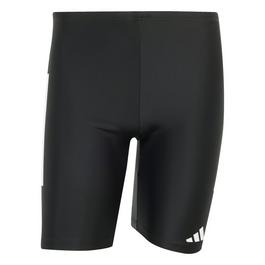 adidas 3 Stripe 8-Inch Swim Jammers Mens