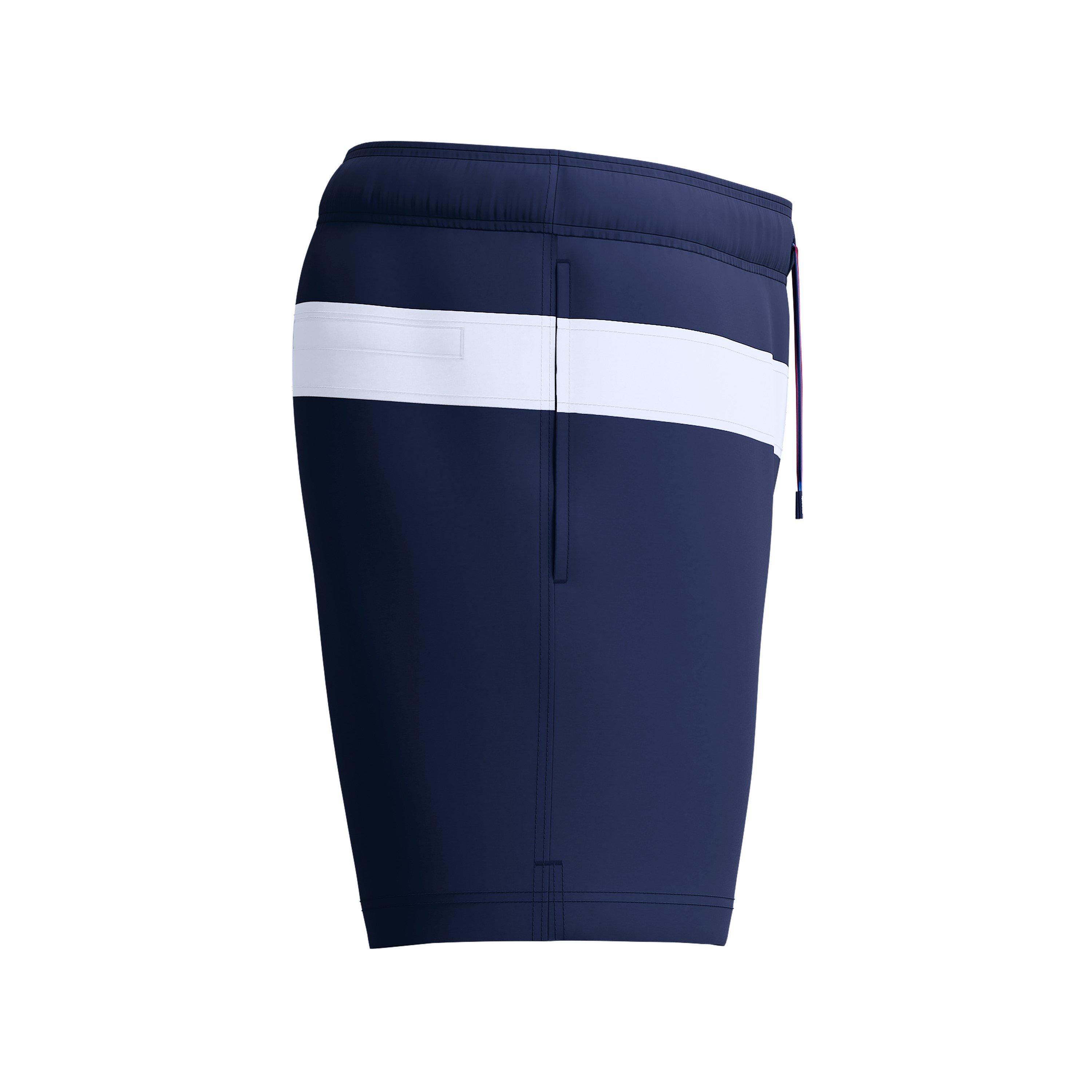 Peacoat - Speedo - Jetstream Retro Colorblock Volley Swim Trunks - 2