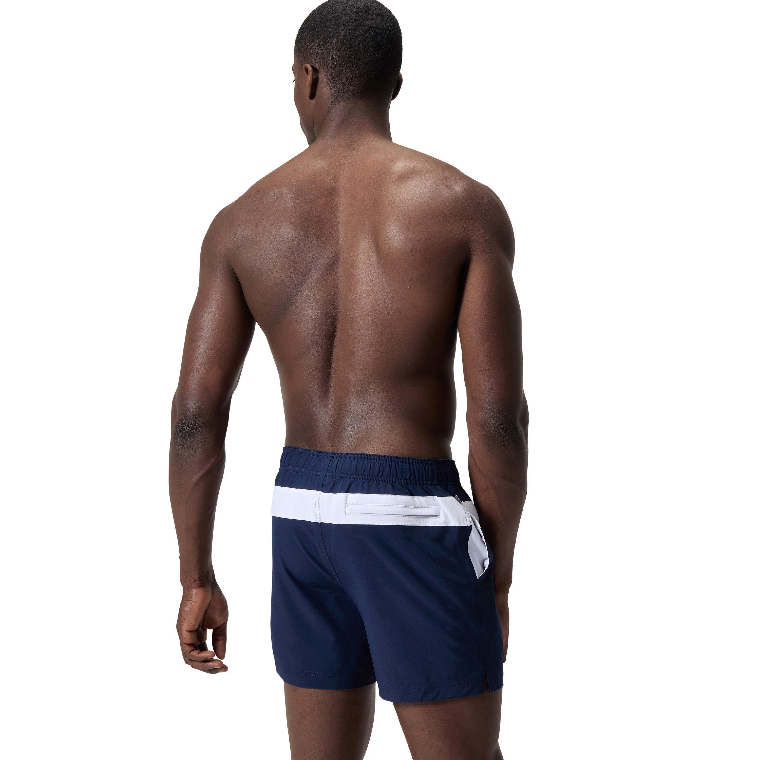 Peacoat - Speedo - Jetstream Retro Colorblock Volley Swim Trunks - 6