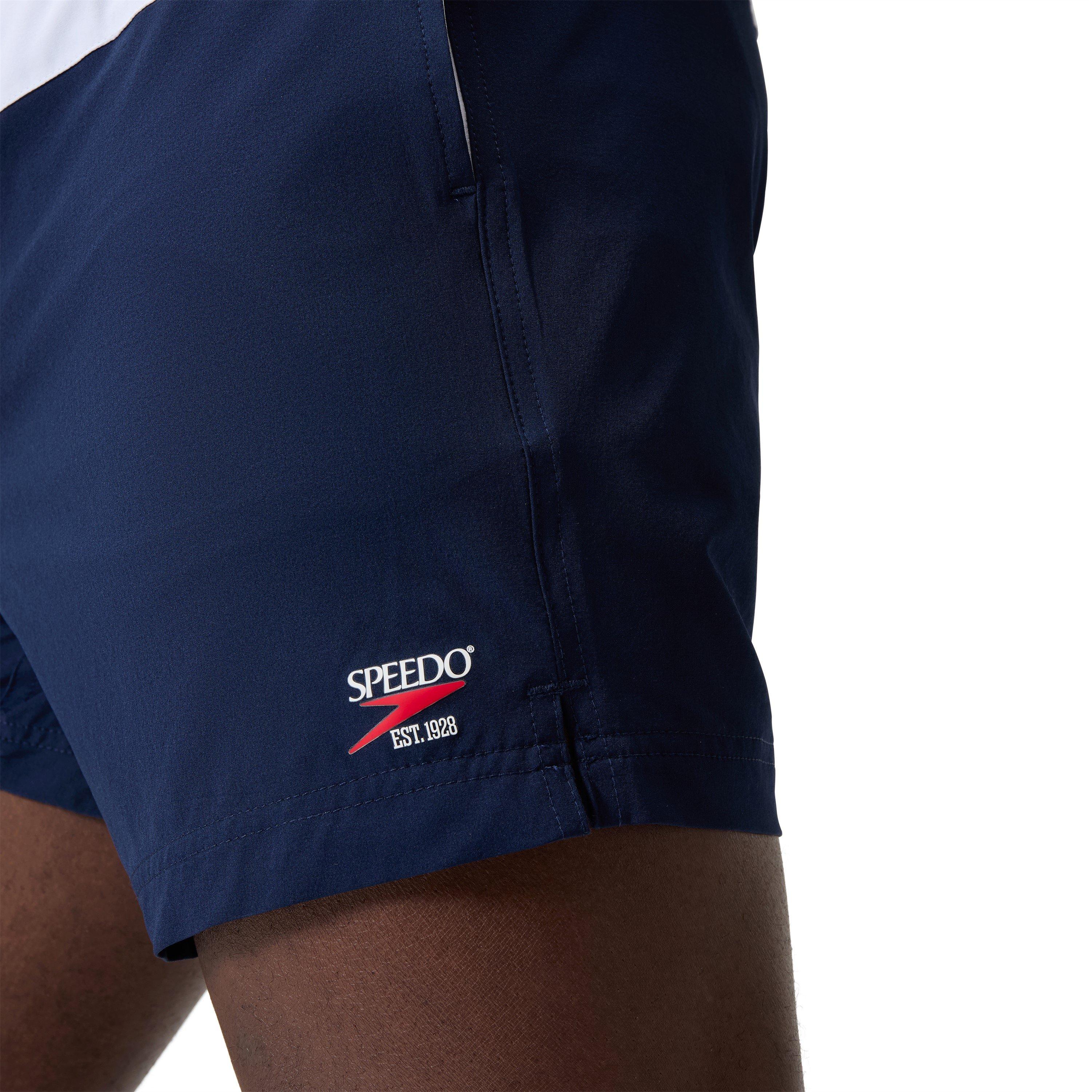 Peacoat - Speedo - Jetstream Retro Colorblock Volley Swim Trunks - 7