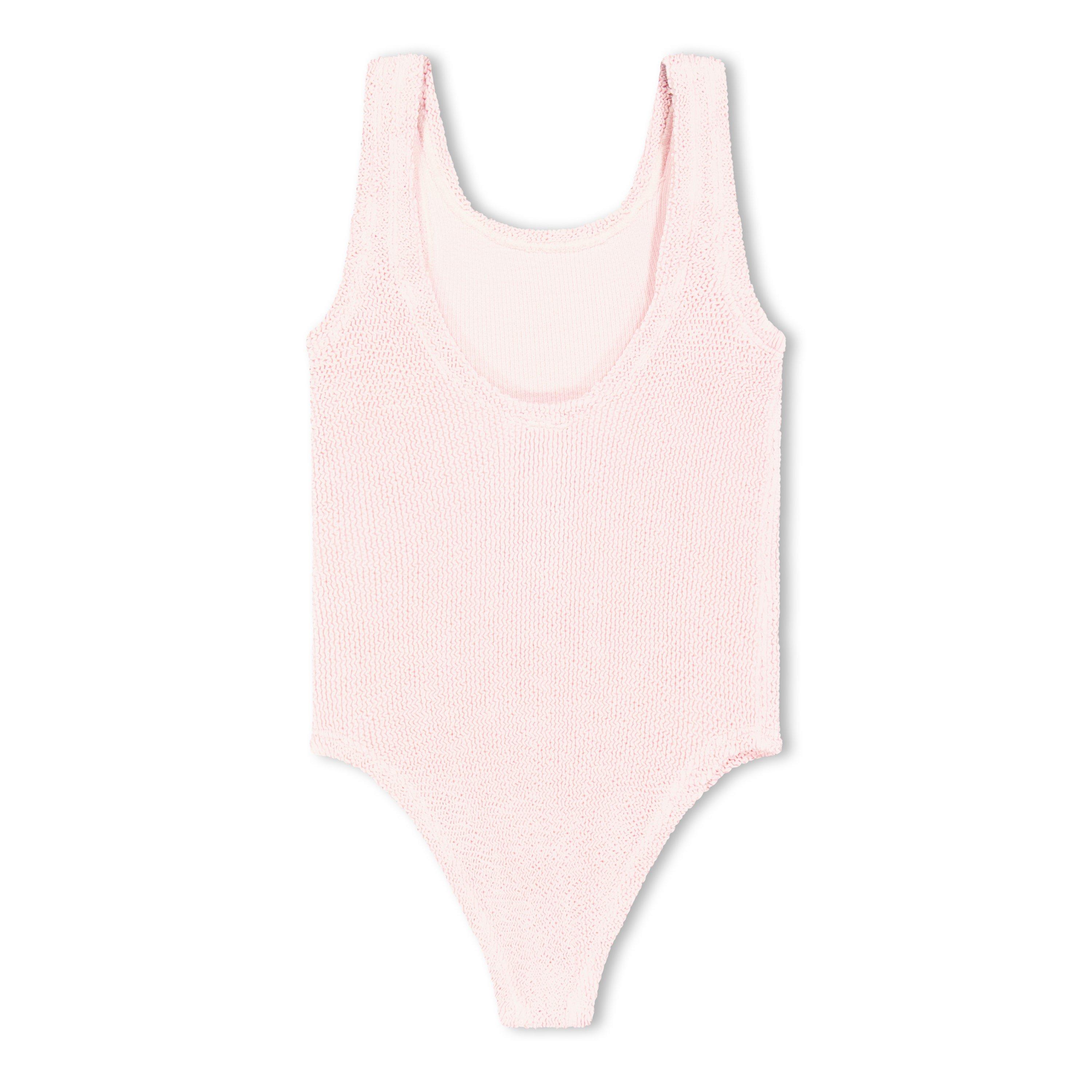 Hunza G Kids' Classic Swim Scoop Neck Swimsuit