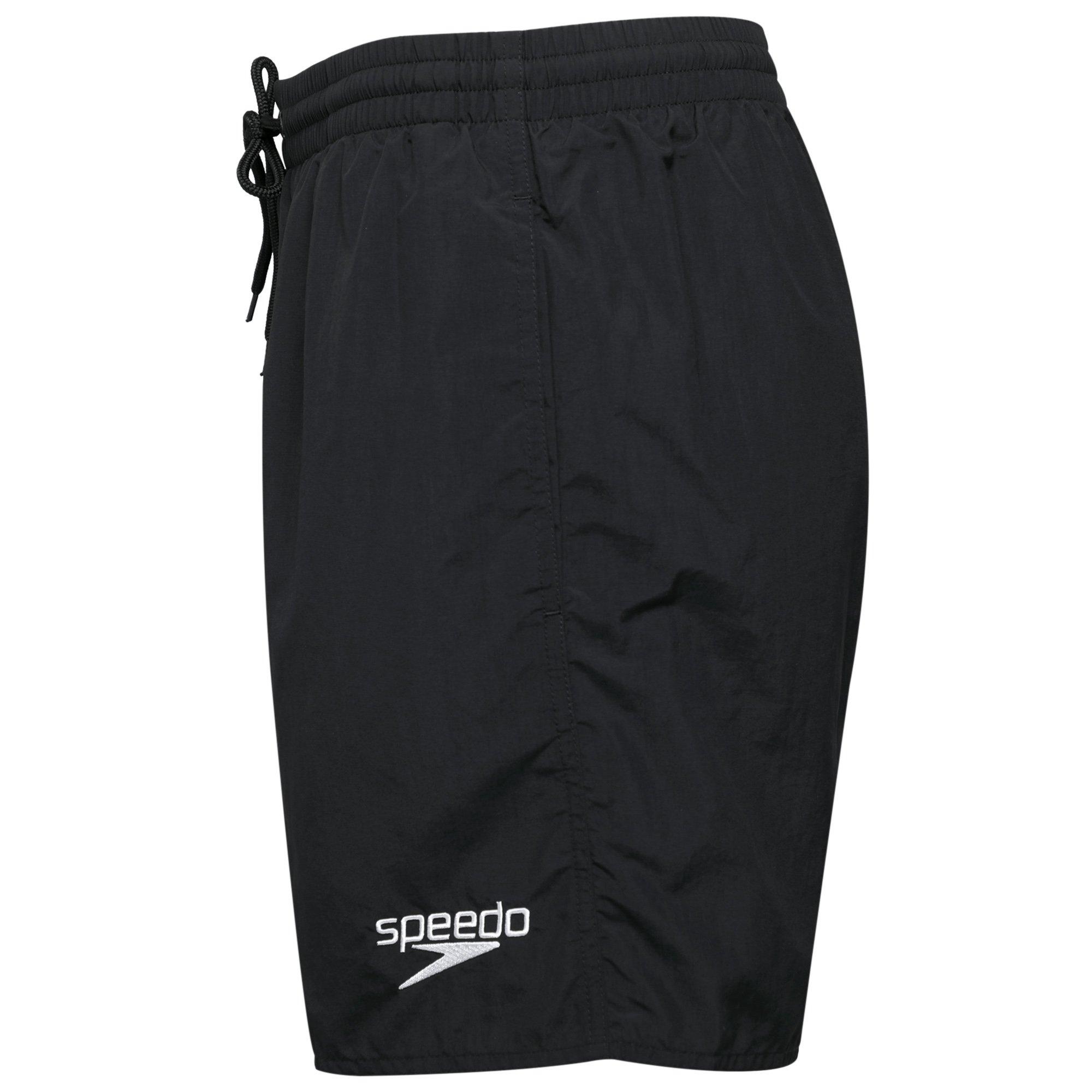 Black - Speedo - Mens Essentials 16inch Swim Shorts - 2