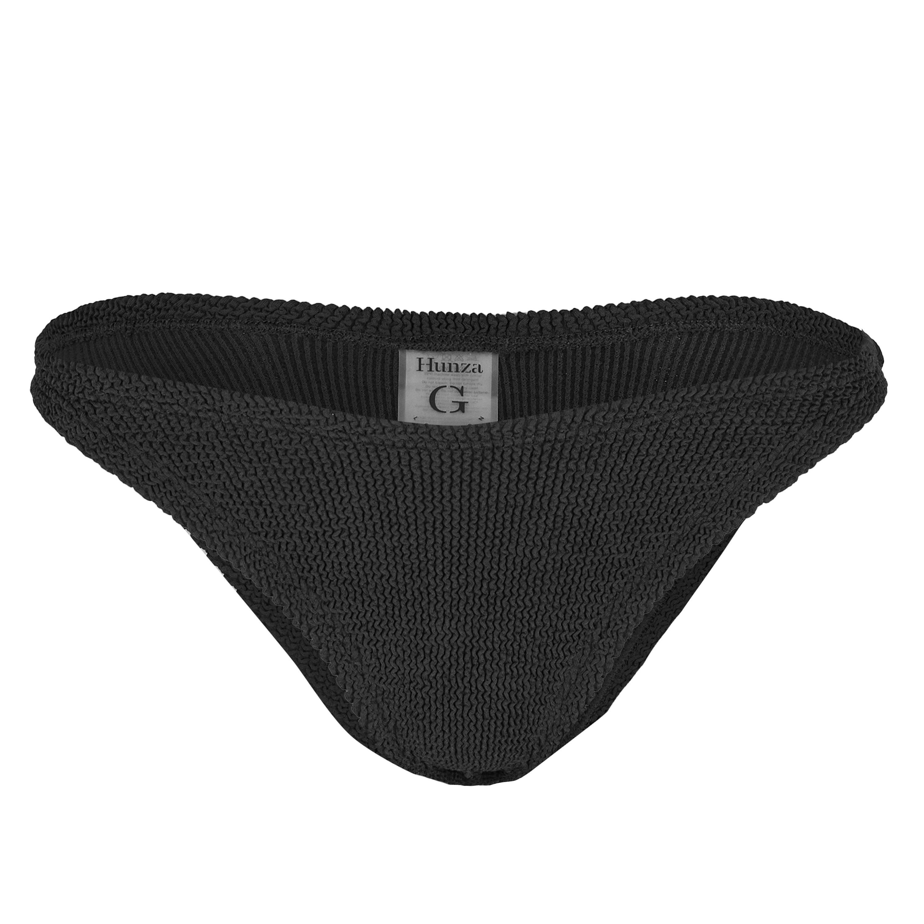  Black - Hunza G - Women's Strap Bikini Sets - 1