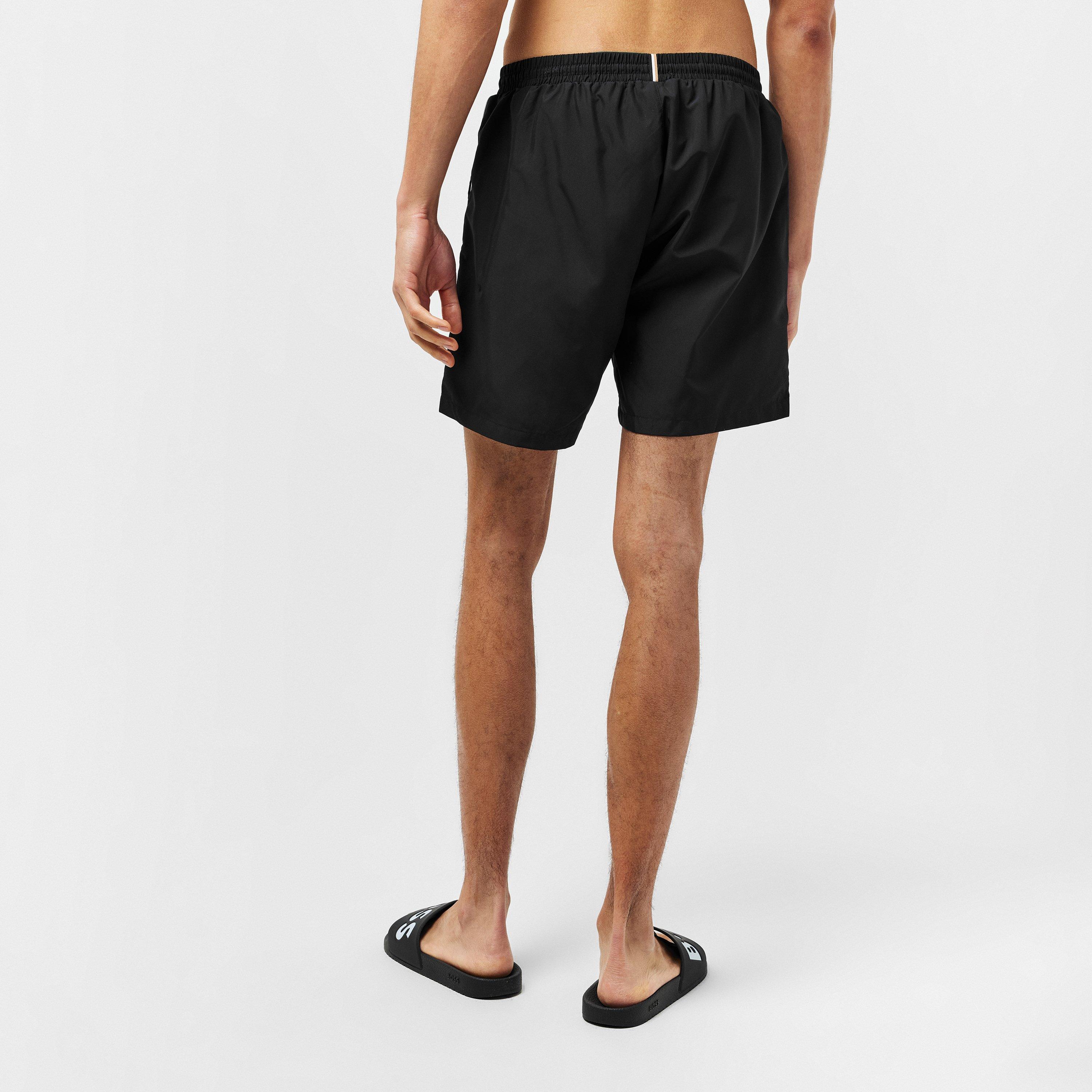 Black - Boss - Men's Starfish Bm Swim Shorts - 4