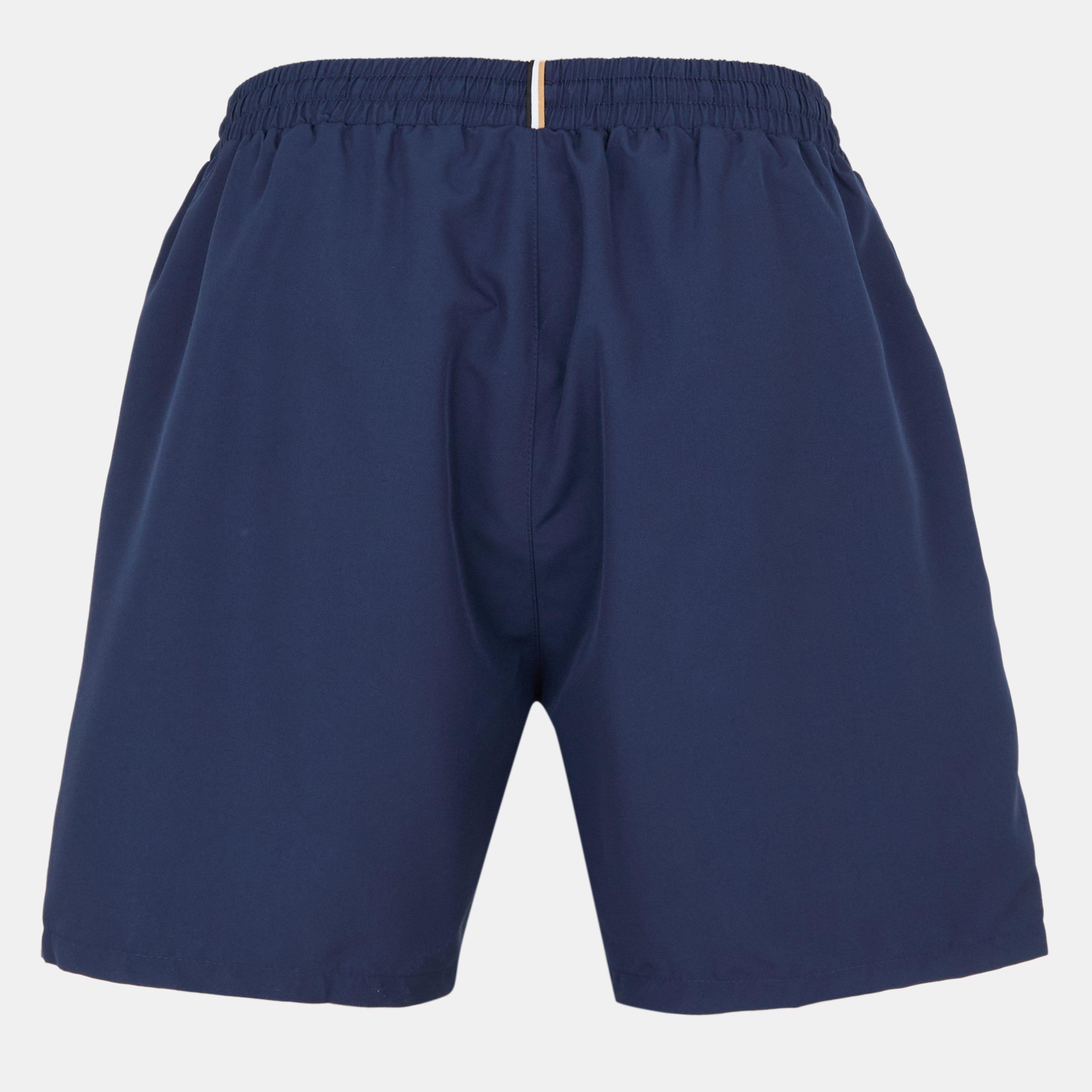 Dark Blue - Boss - Mens BOSS BLACK Starfish Swim Shorts - Modern Fit - 2