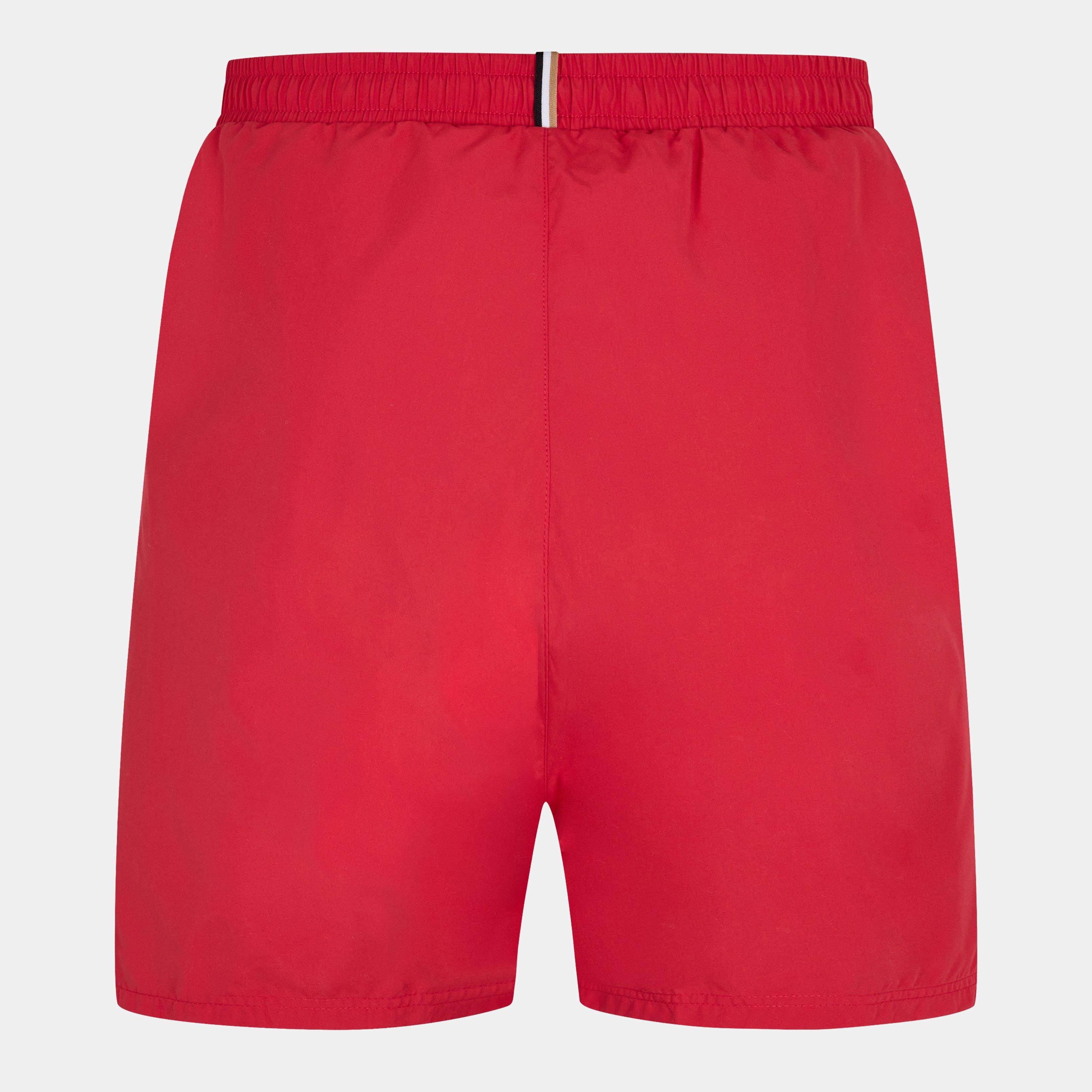 Bright Red - Boss - Men's Dolphin Swim Shorts - 2