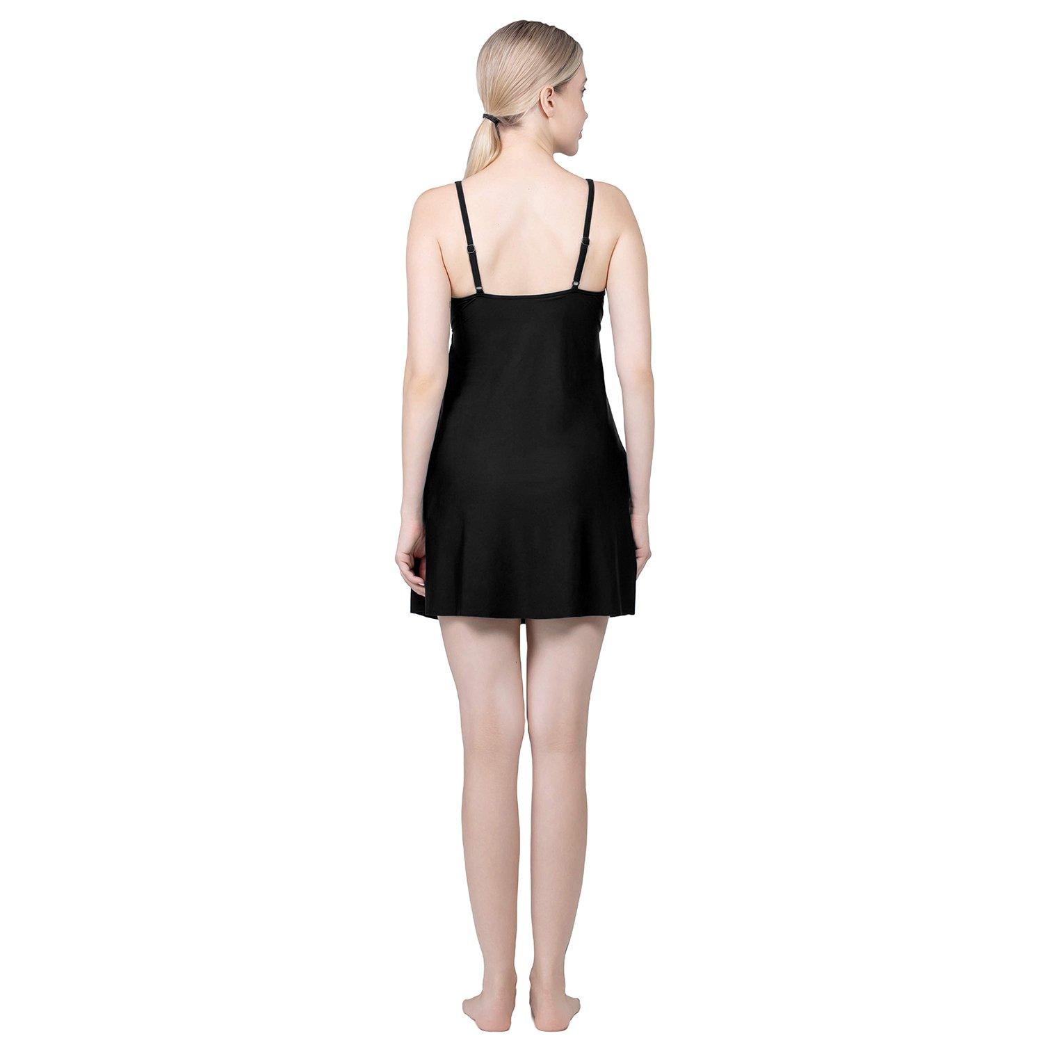 Black - Arena - Arena Swim Dress Ld64 - 4