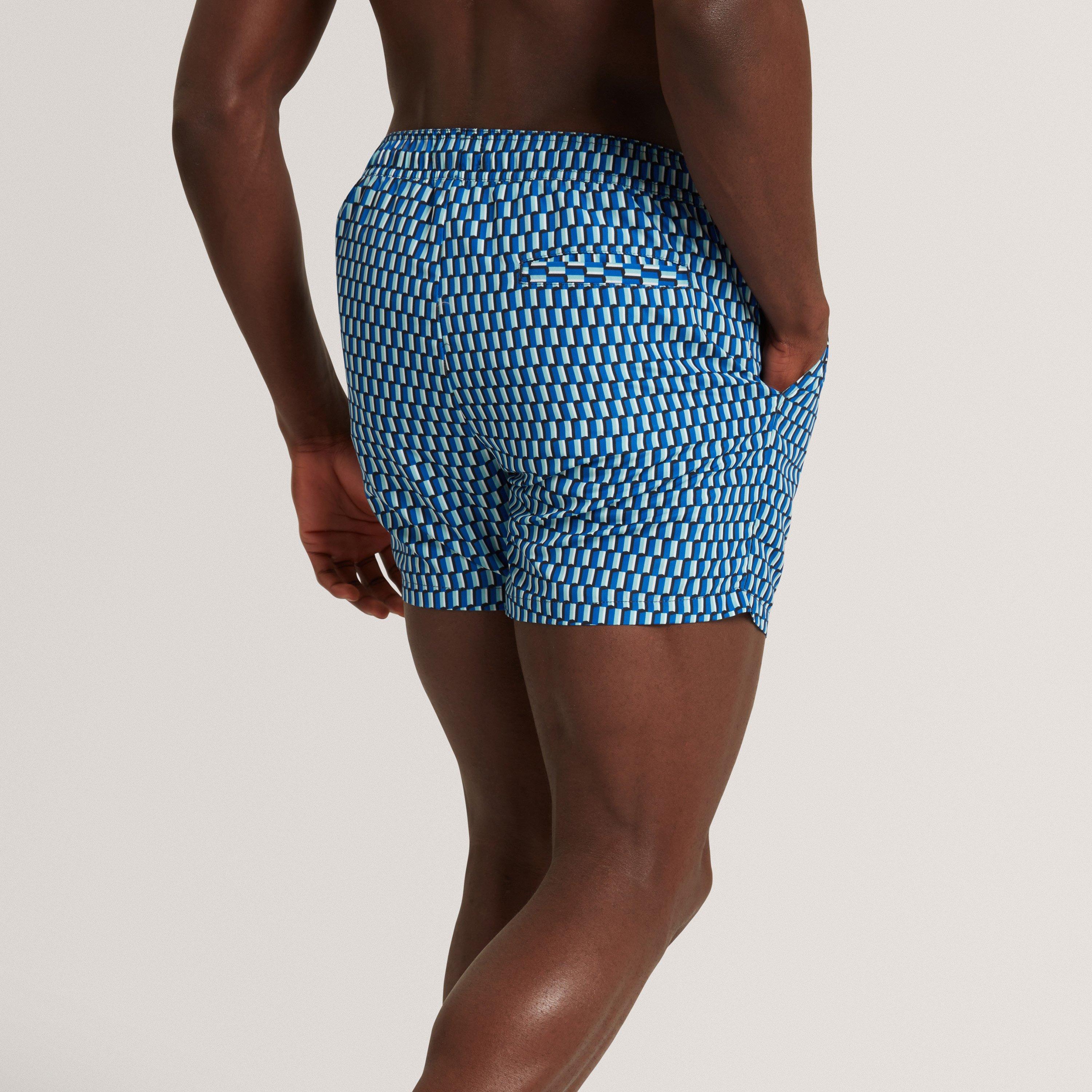 Azul brillante - Ted Baker - Ted Baker Printed Swim Short - 4