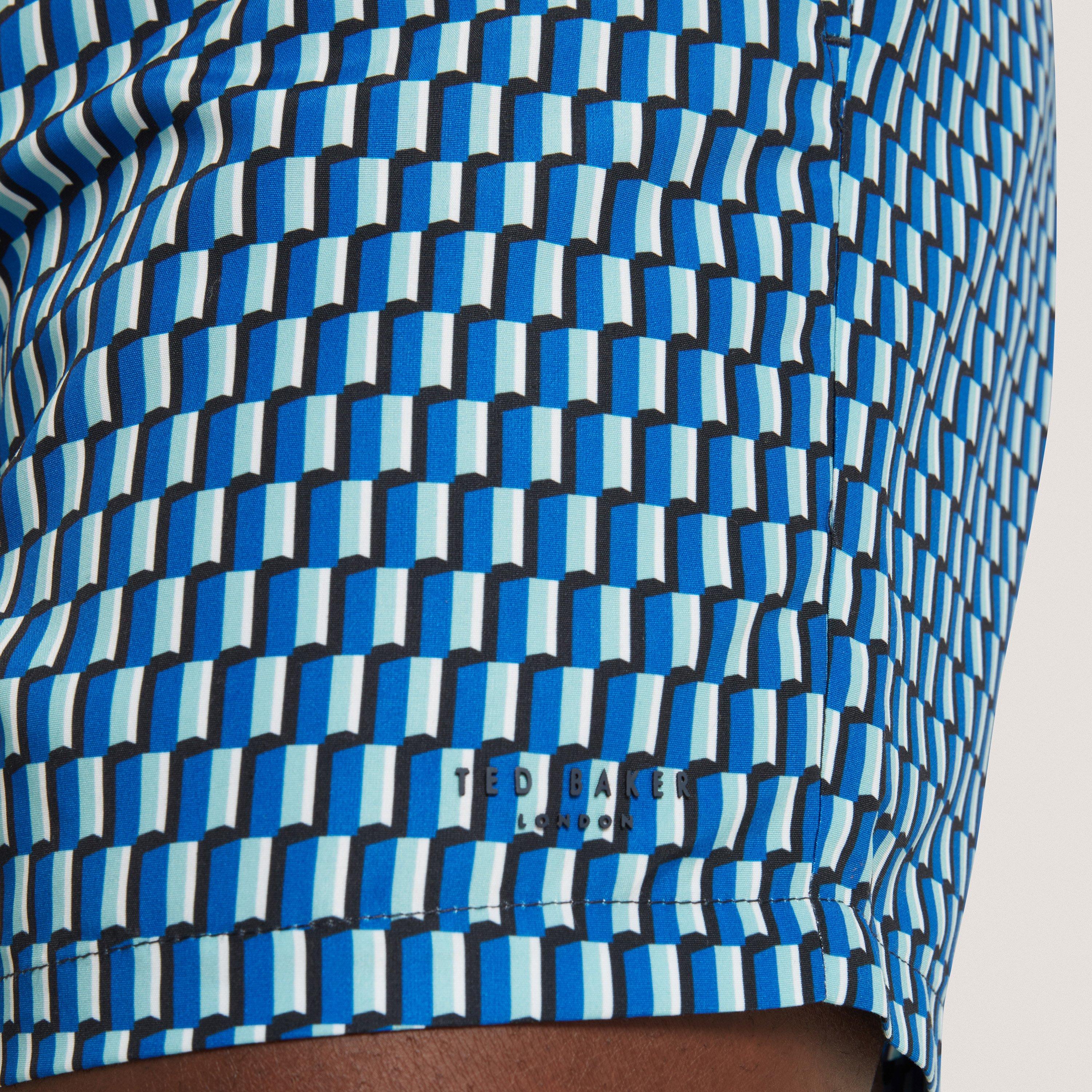 Azul brillante - Ted Baker - Ted Baker Printed Swim Short - 5