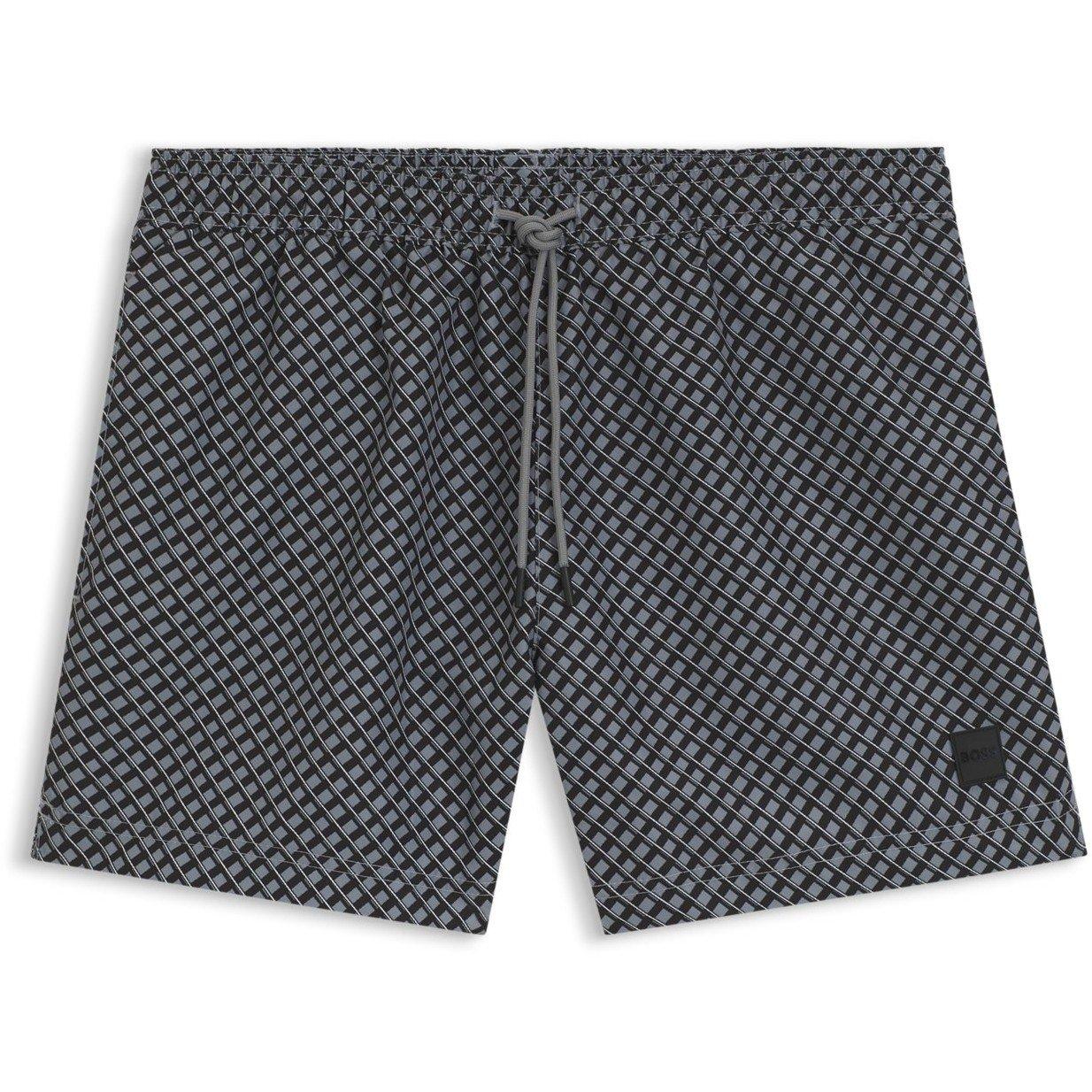 Dark Grey 079 - Boss - Men's Swim Shorts - 1