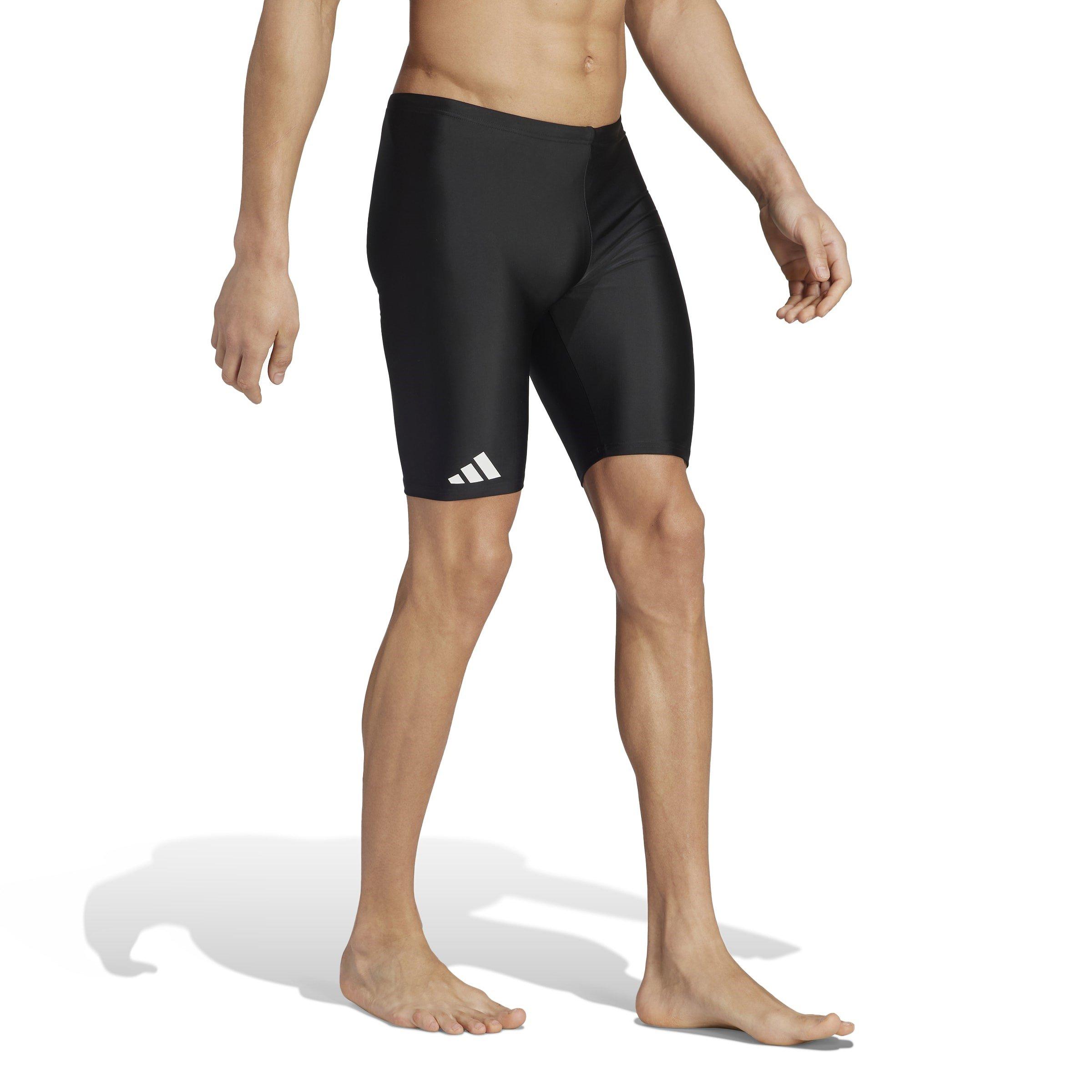 Black/White - adidas - Swim Jammers Mens - 4