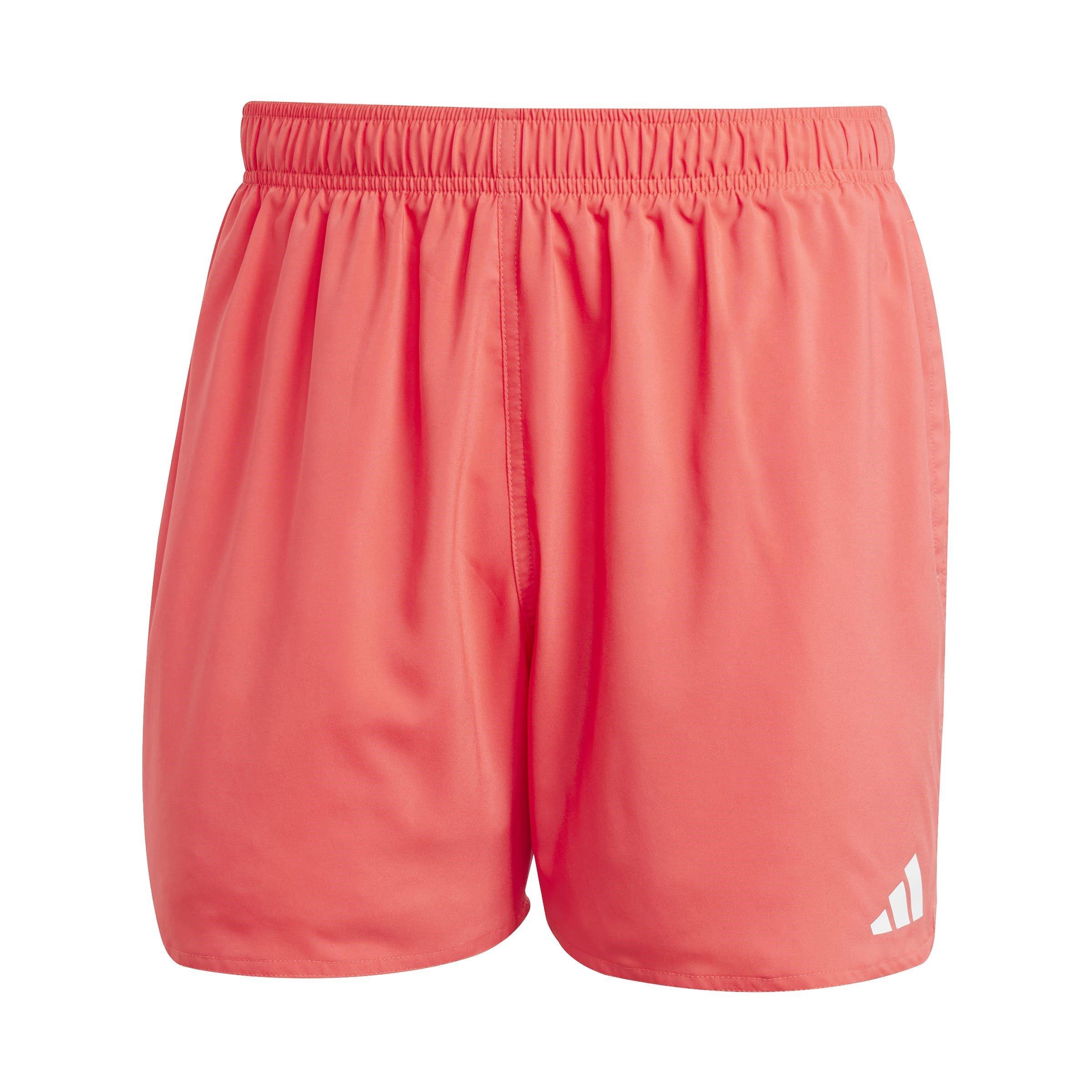 Lucid Red/White - adidas - Water React 5inch Swim Shorts Mens - 7