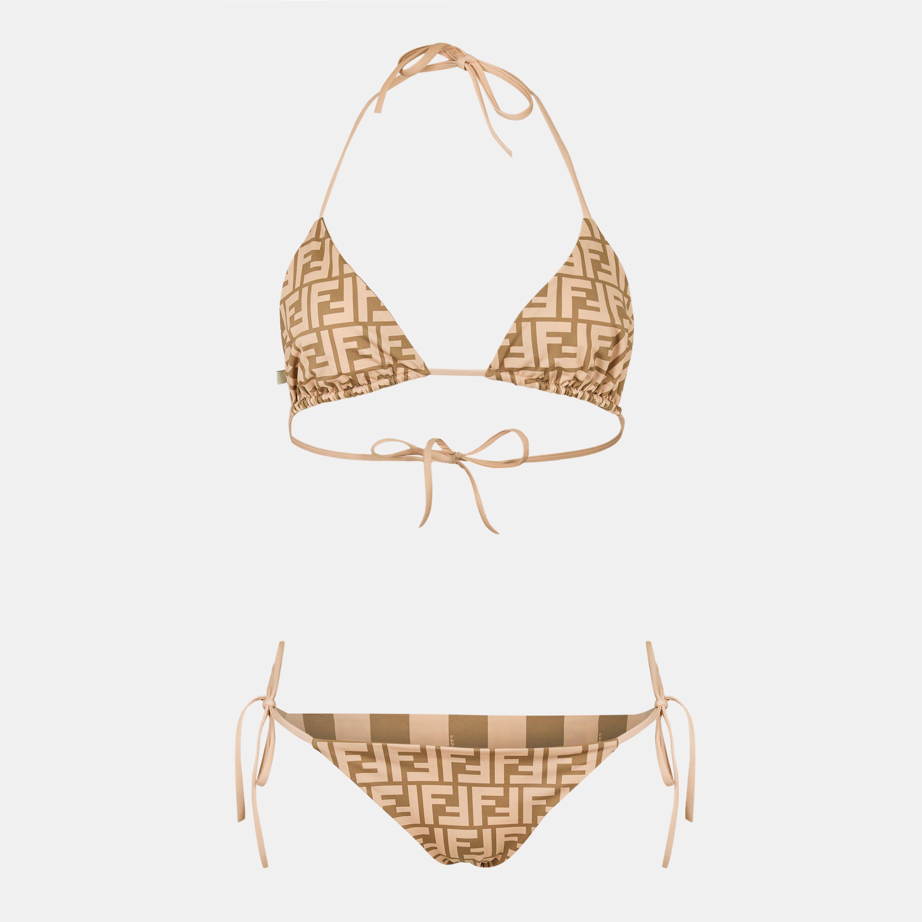 Toffee/Strawb - Fendi - Reversible Bikini Set - 6
