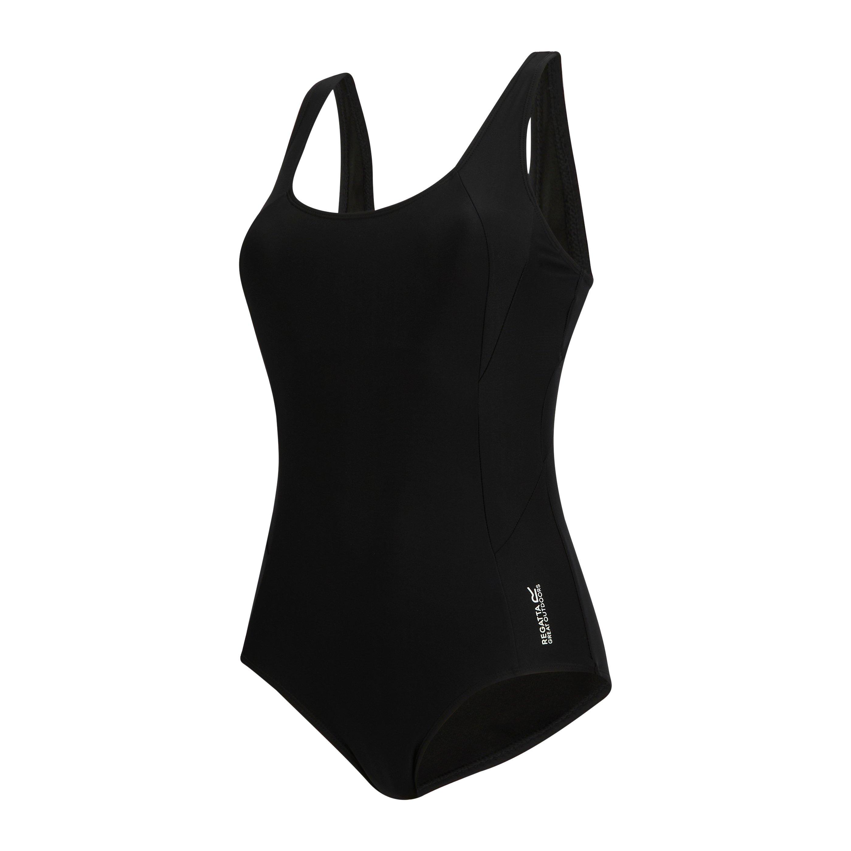 Black - Regatta - Women's One Piece Swimsuit - 7