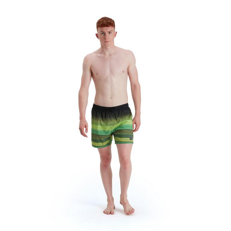 Noir/Neon - Speedo - Water Shorts Mens - 1